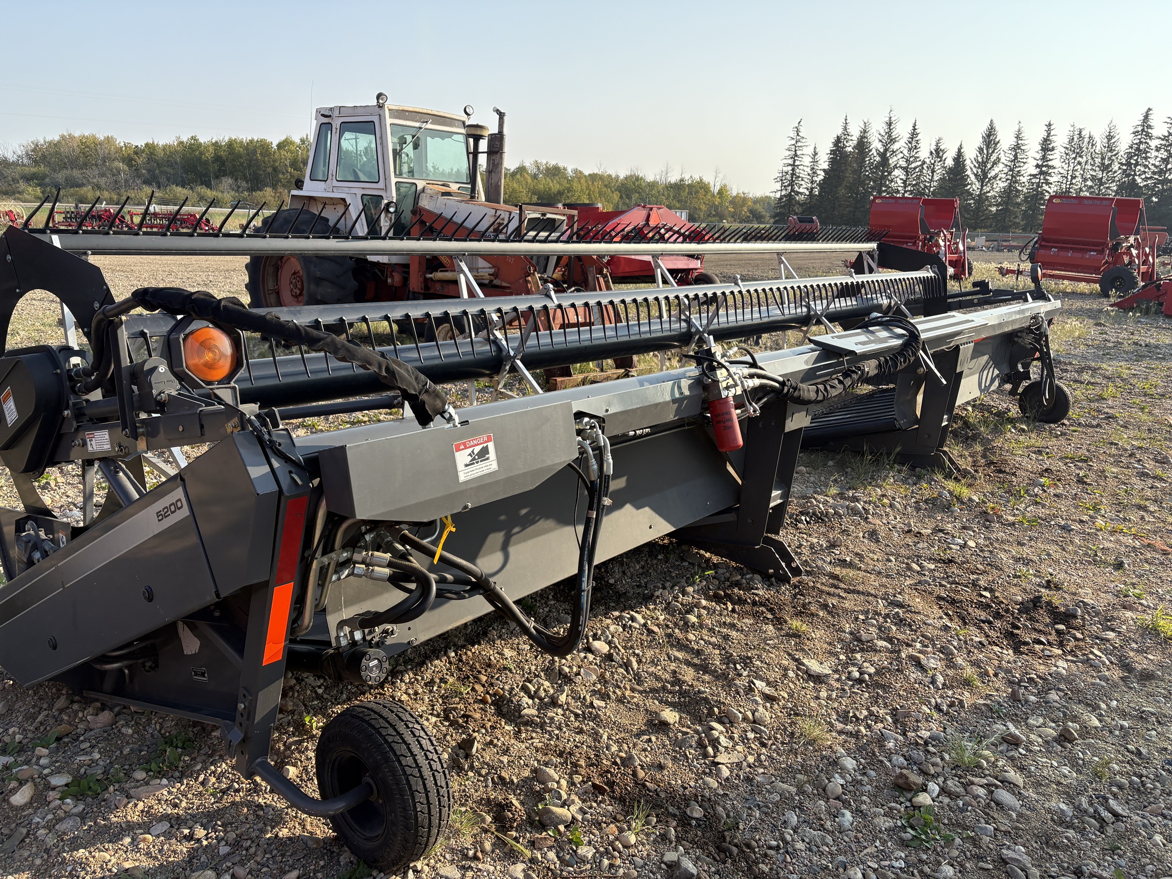 2012 Massey Ferguson WR9725 Windrower