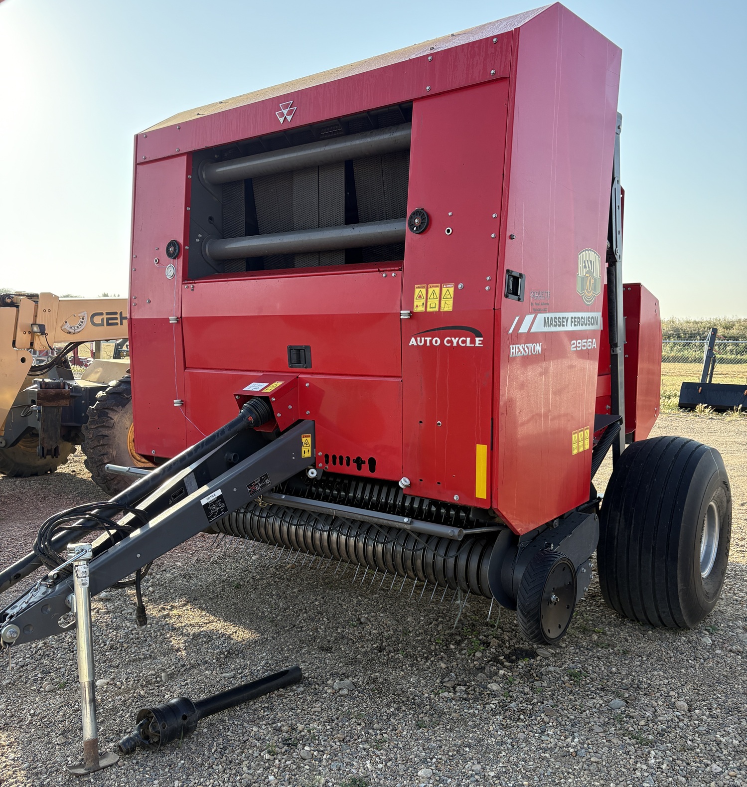 2017 Massey Ferguson 2956 Baler/Round