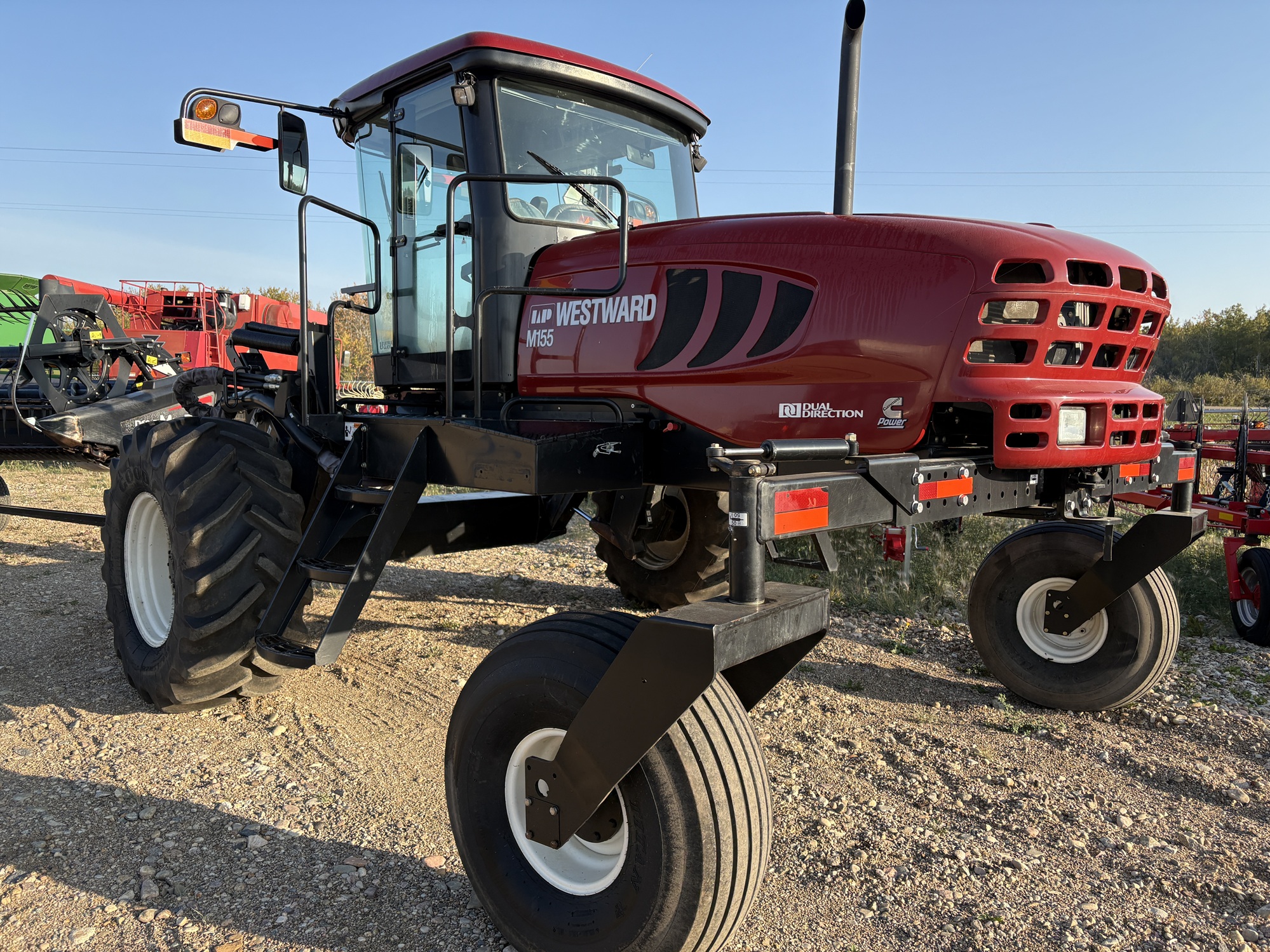 2012 MacDon M155 Windrower