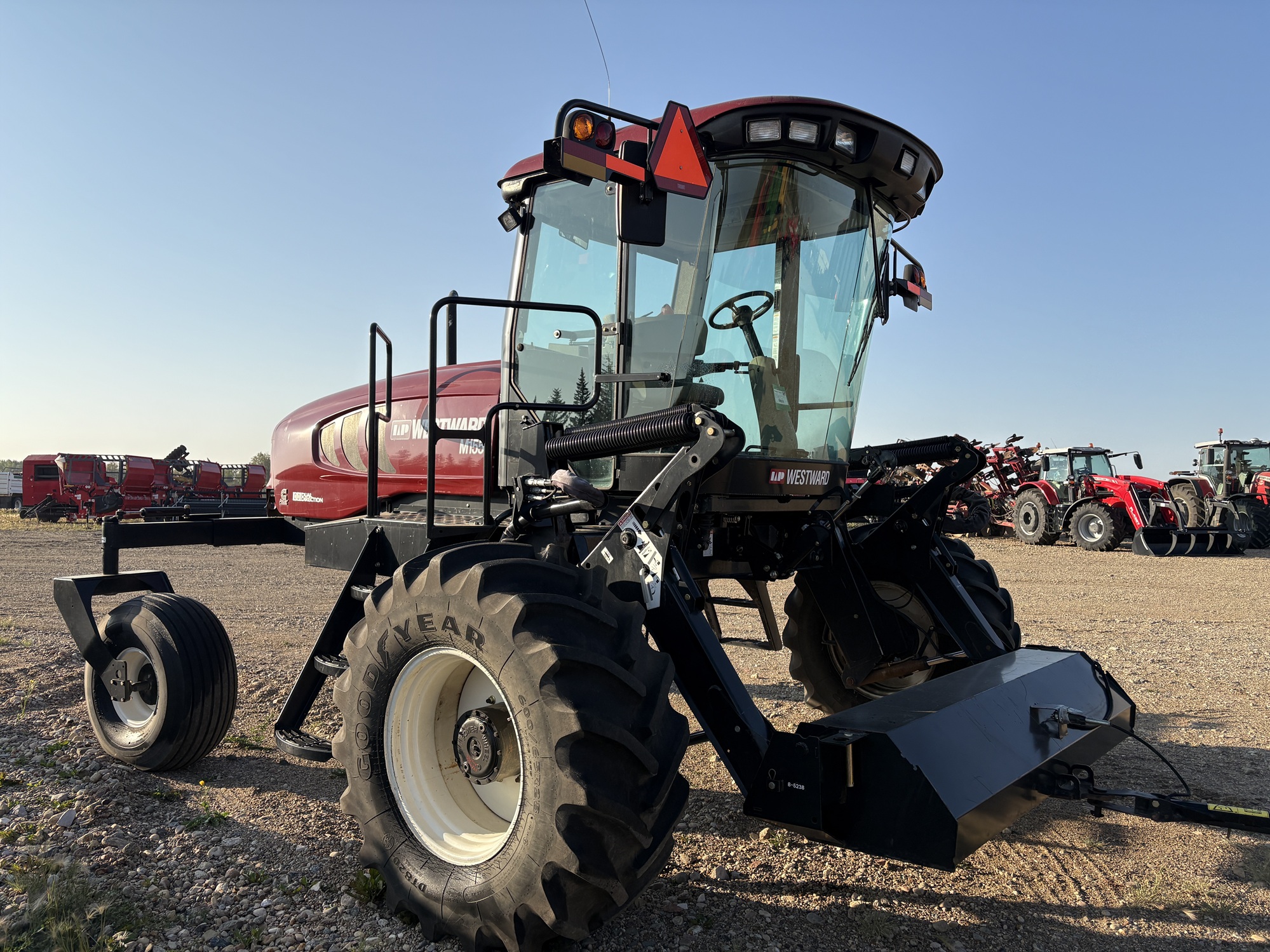 2012 MacDon M155 Windrower
