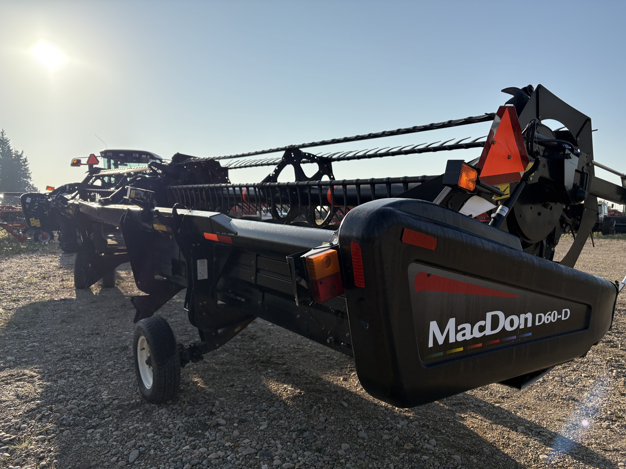 2012 MacDon M155 Windrower