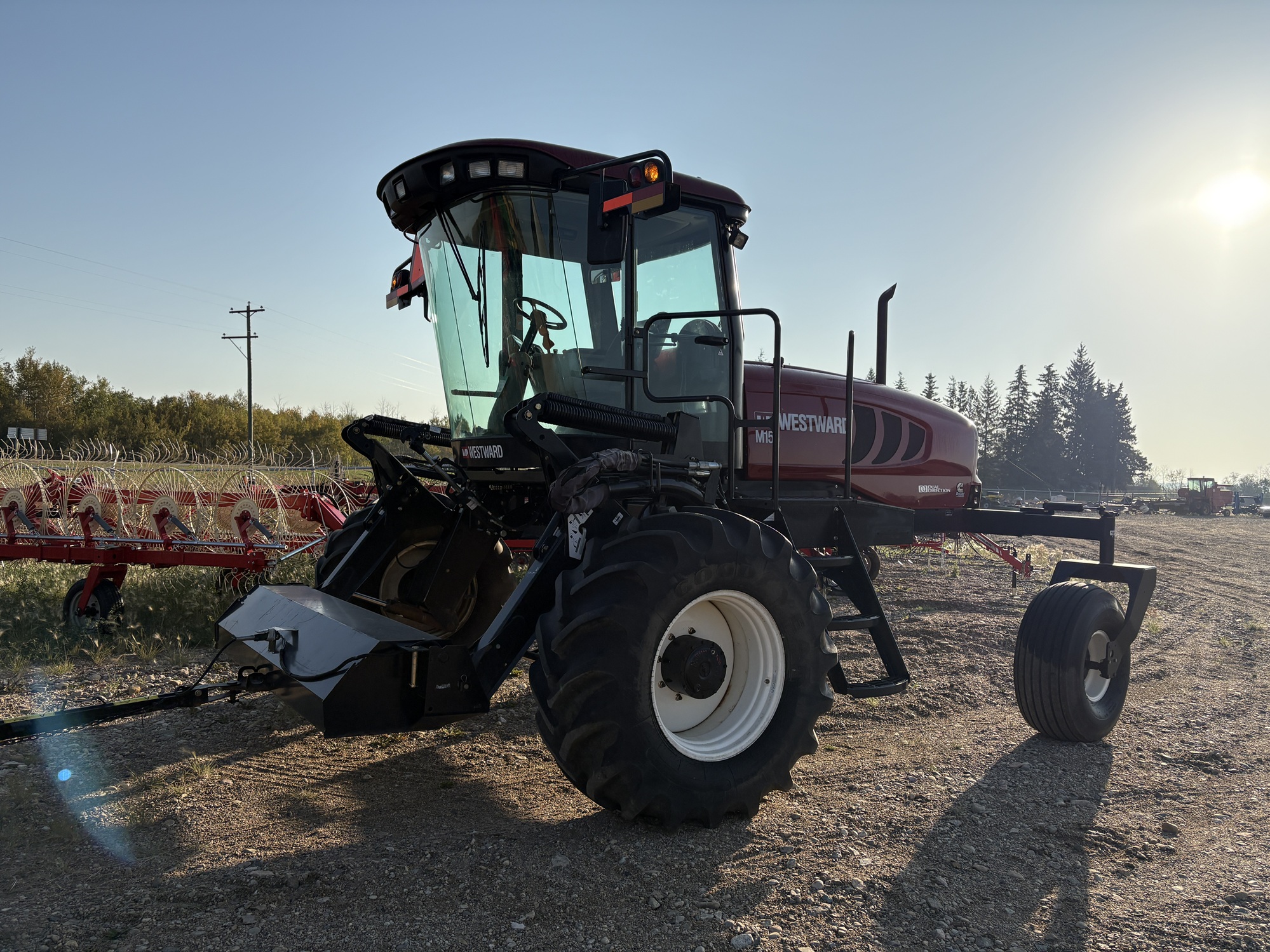2012 MacDon M155 Windrower