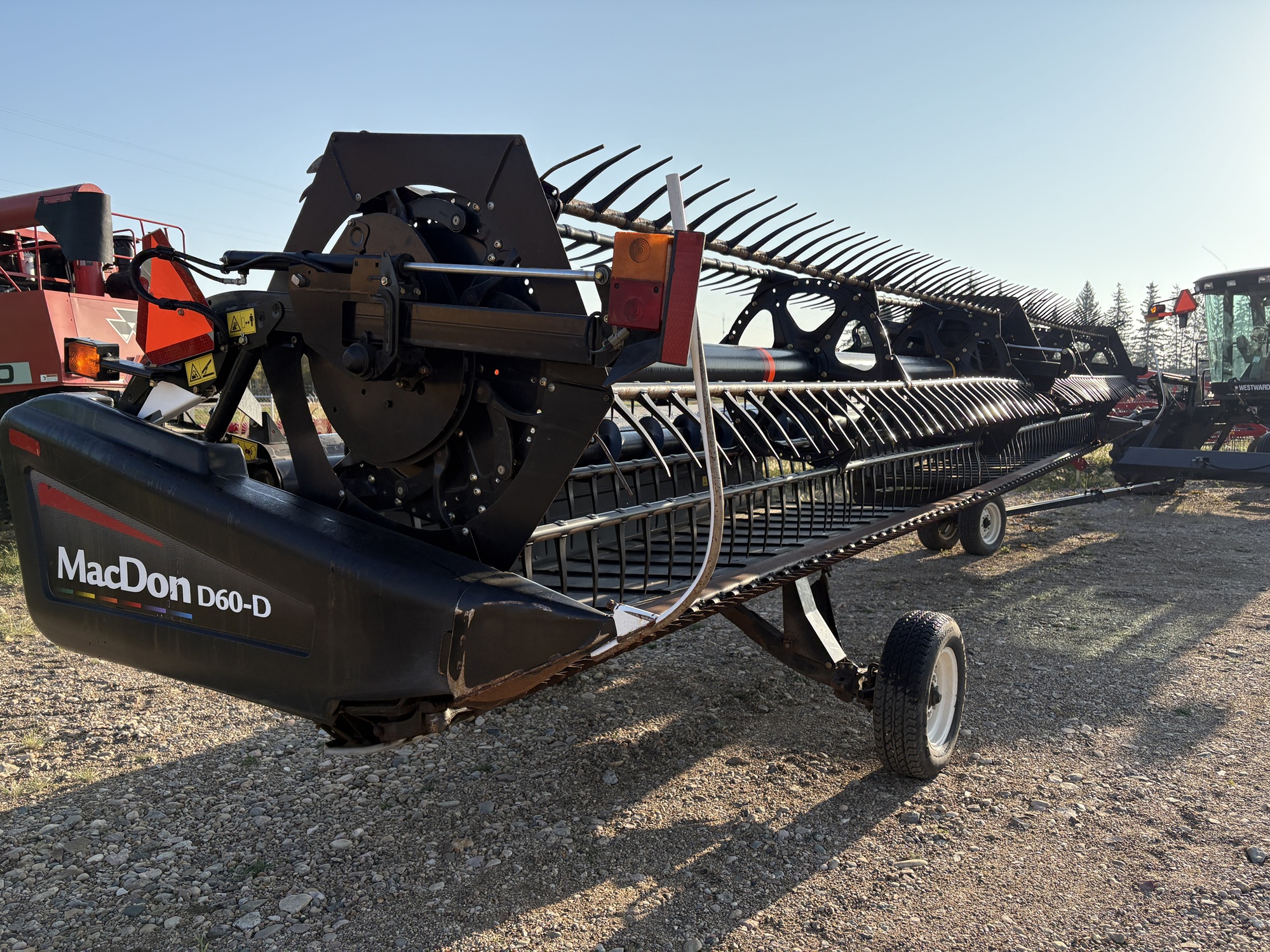 2012 MacDon M155 Windrower