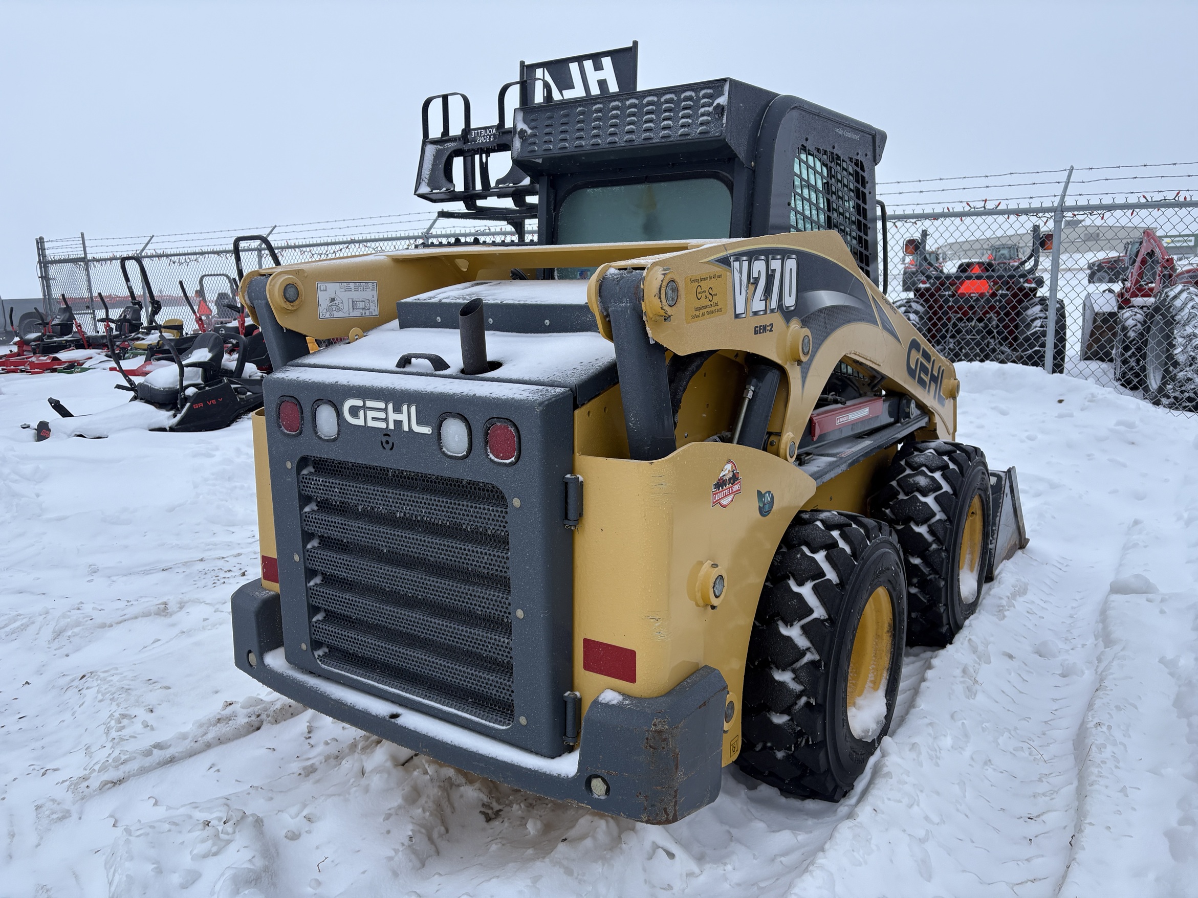 2015 Gehl V270 Skid Steer Loader