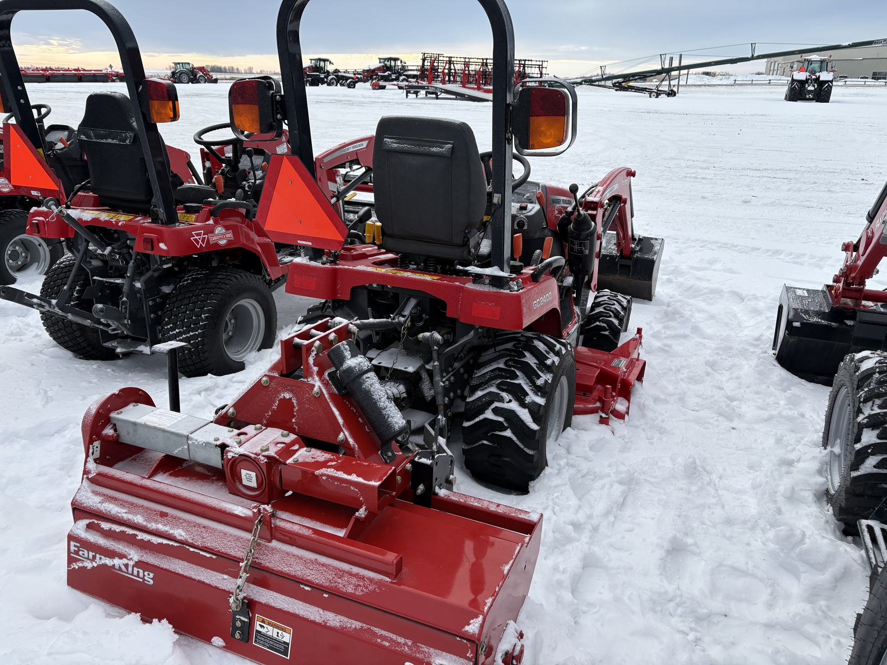 2011 Massey Ferguson GC2400 Tractor