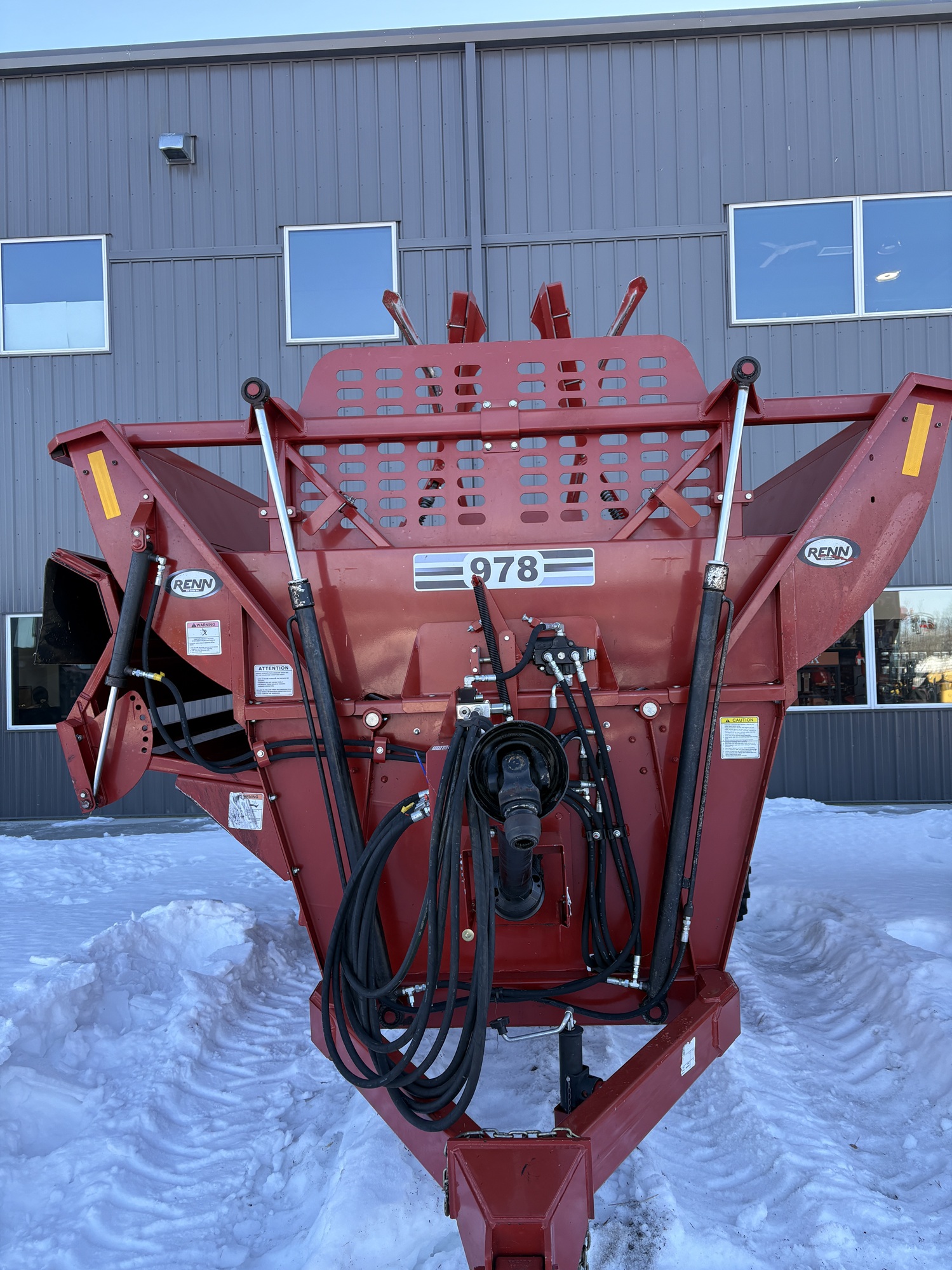 2017 Jiffy 978 Bale Processor