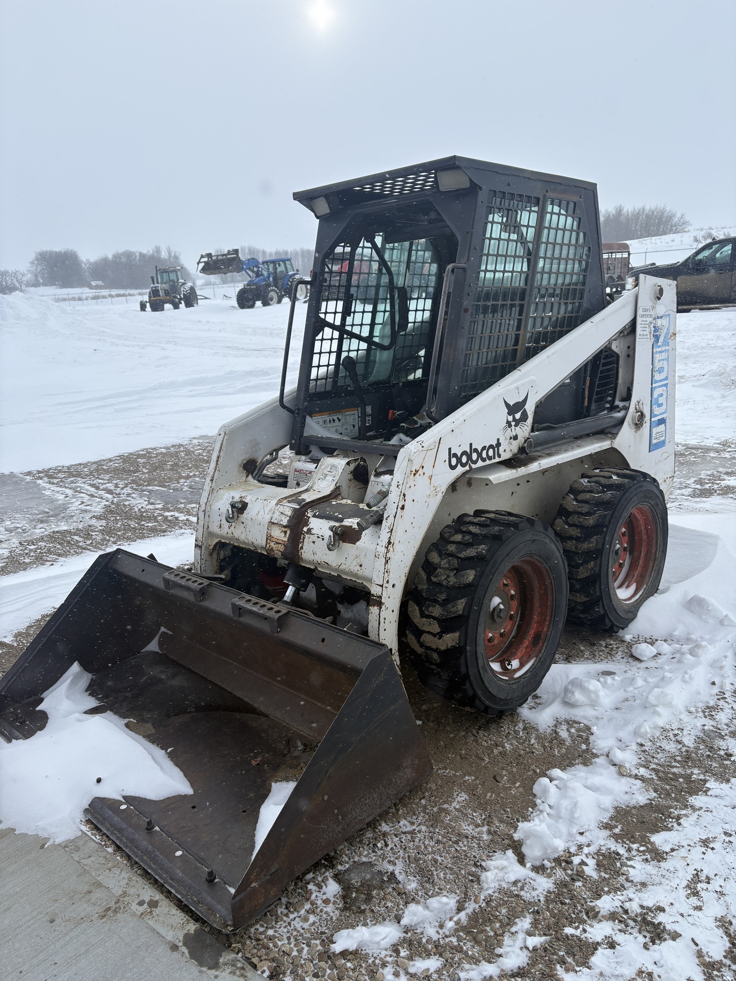 1992 Bobcat 753 Skid Steer Loader