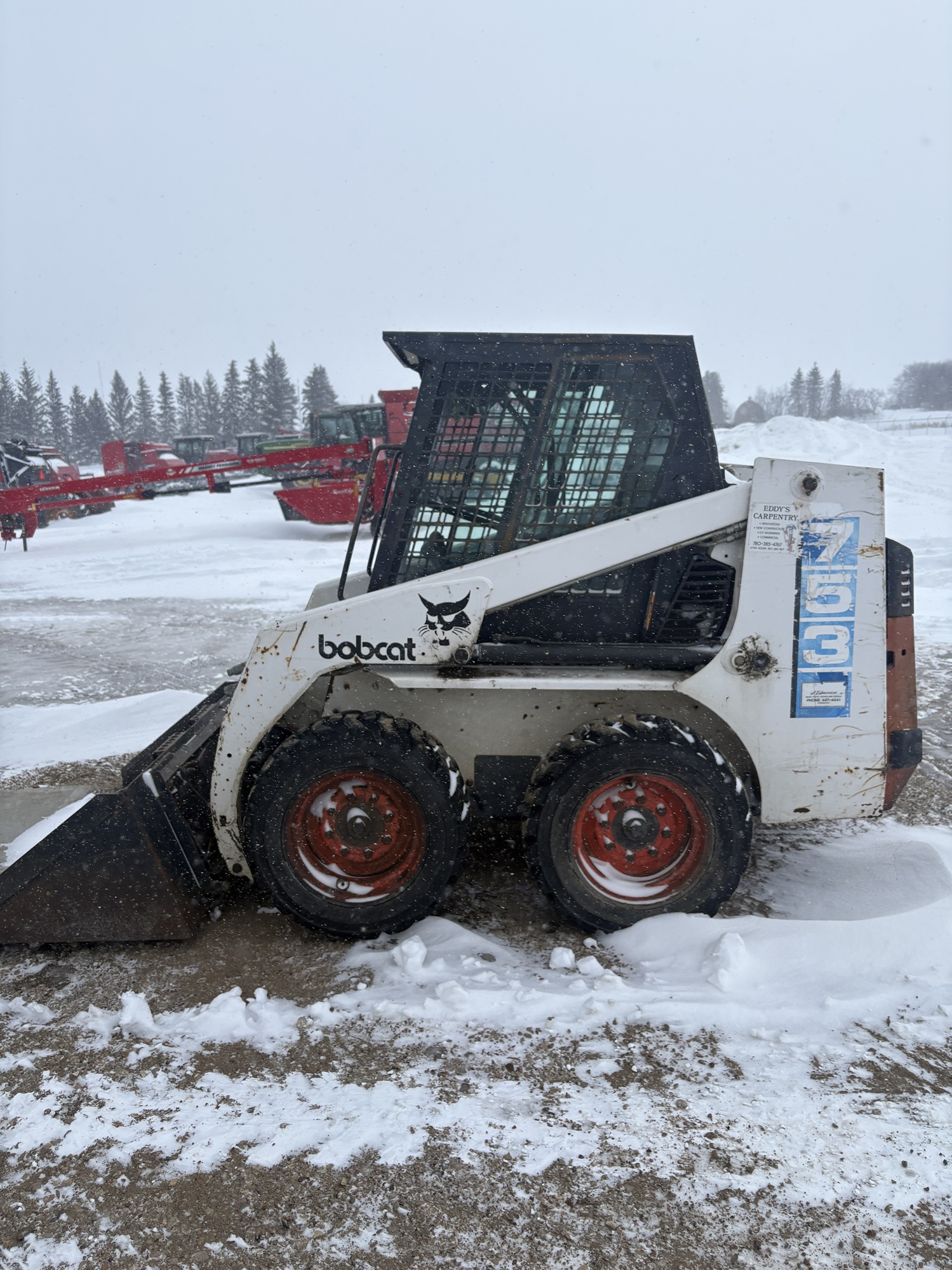 1992 Bobcat 753 Skid Steer Loader