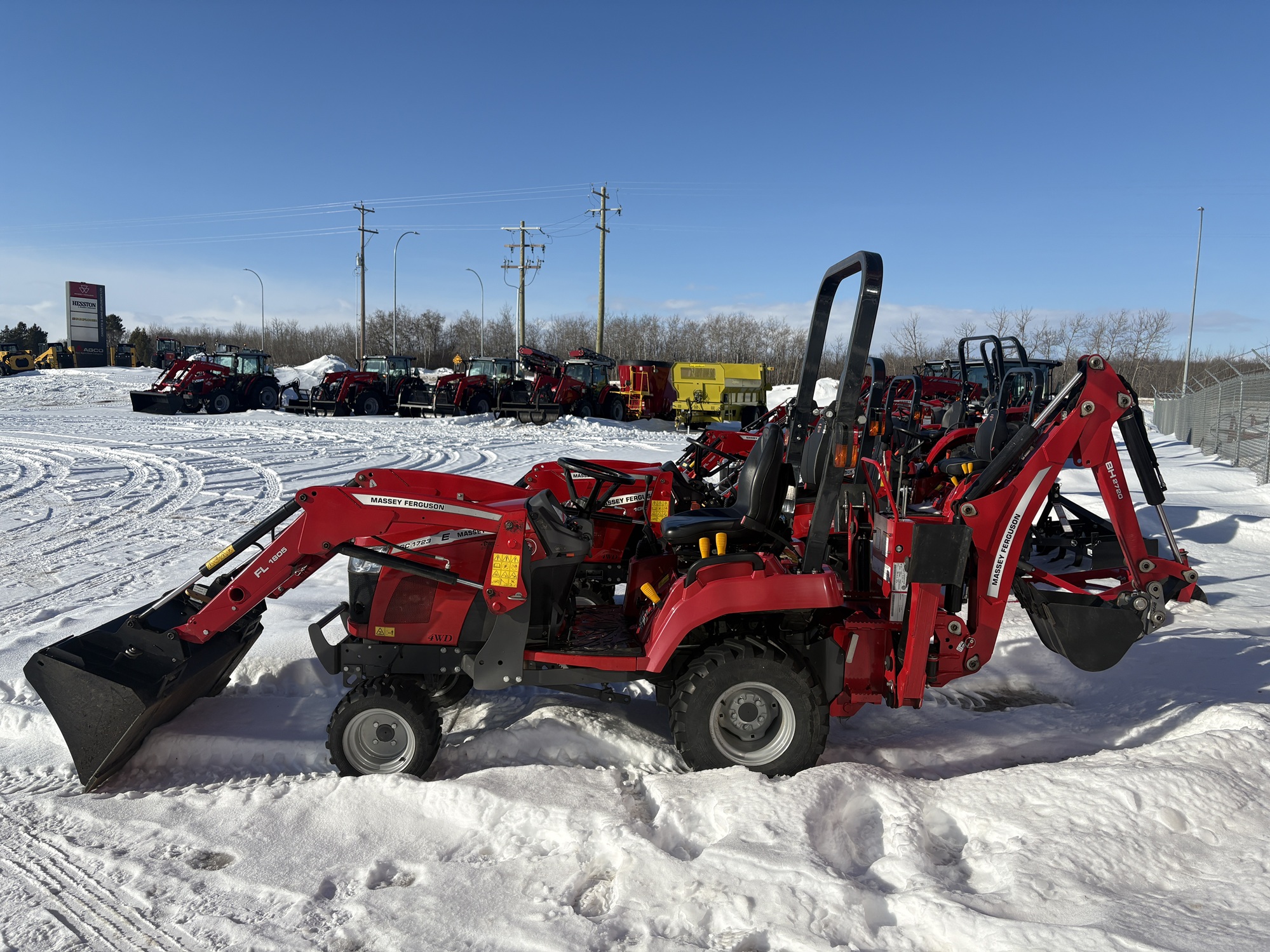 2021 Massey Ferguson GC1723EB Tractor
