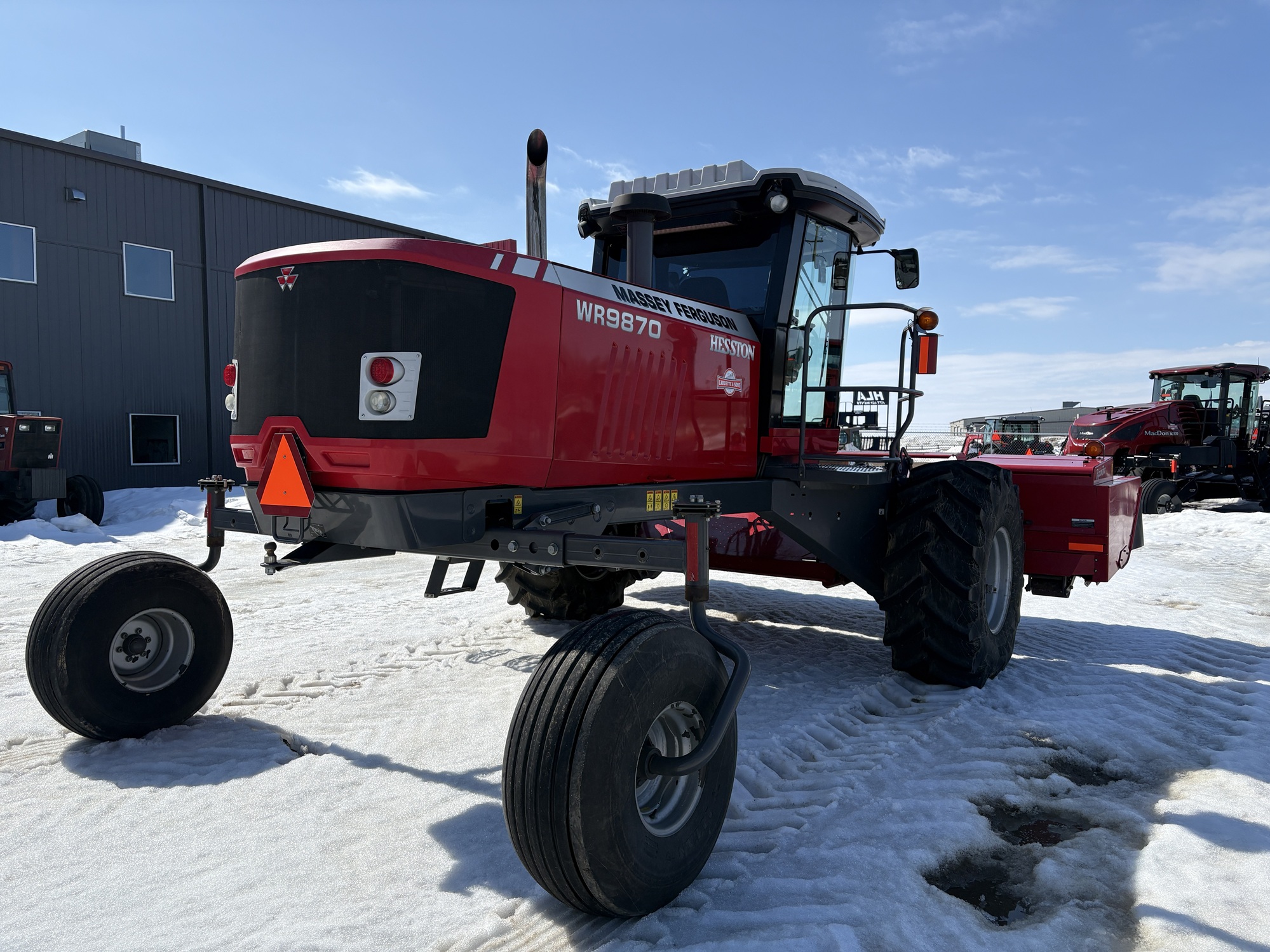 2015 Massey Ferguson WR9870 Windrower