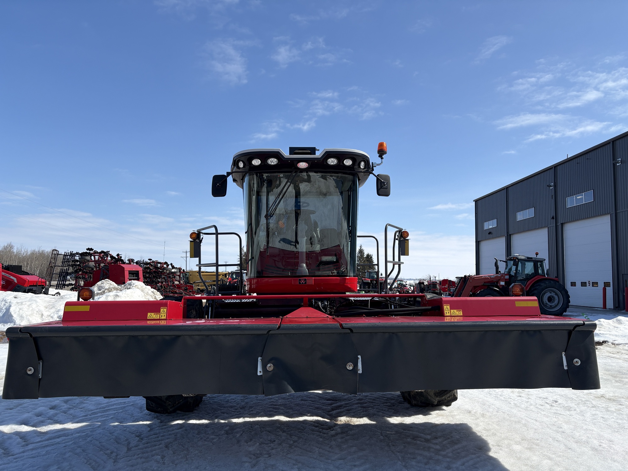 2015 Massey Ferguson WR9870 Windrower