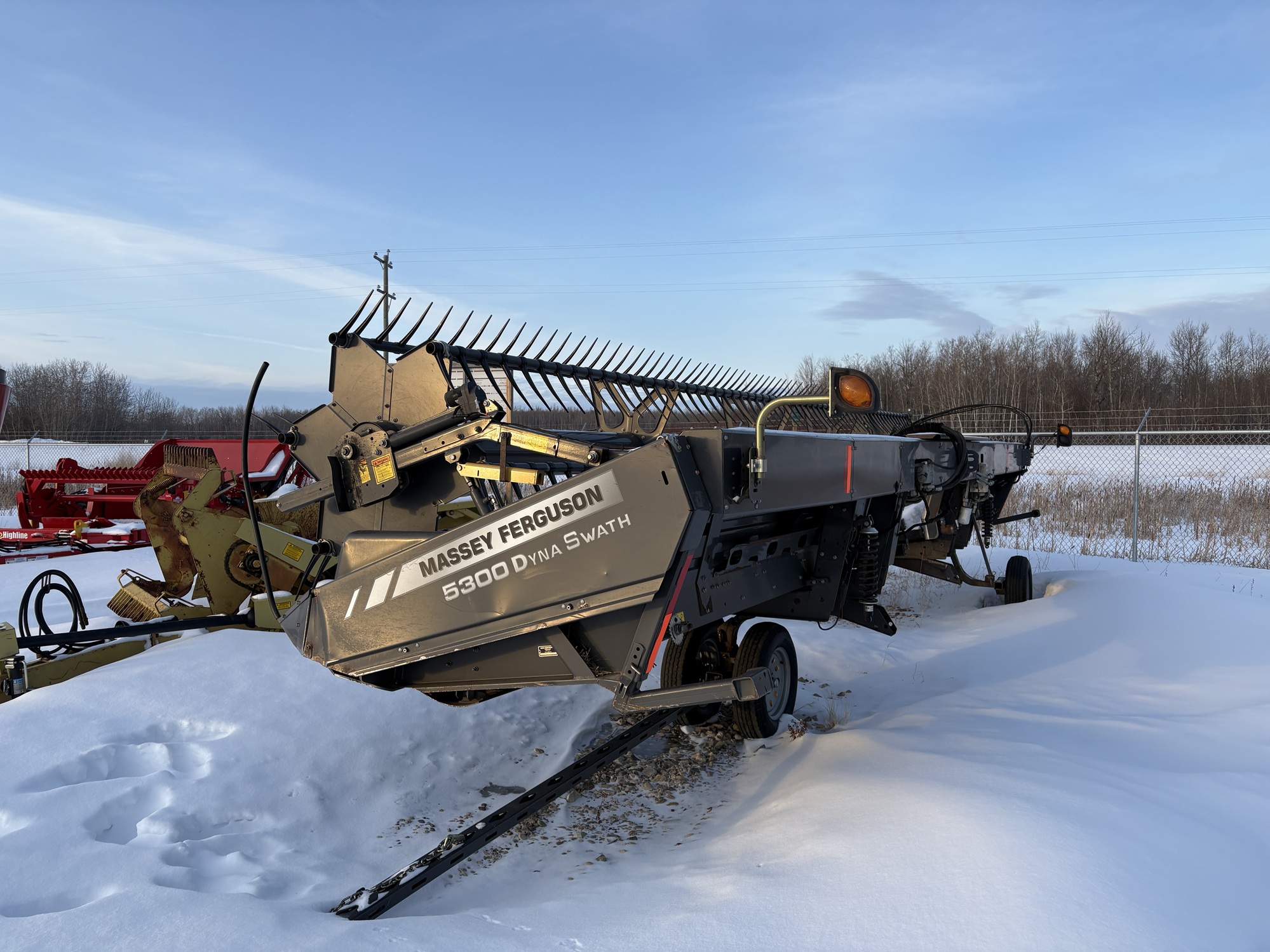 2015 Massey Ferguson WR9870 Windrower