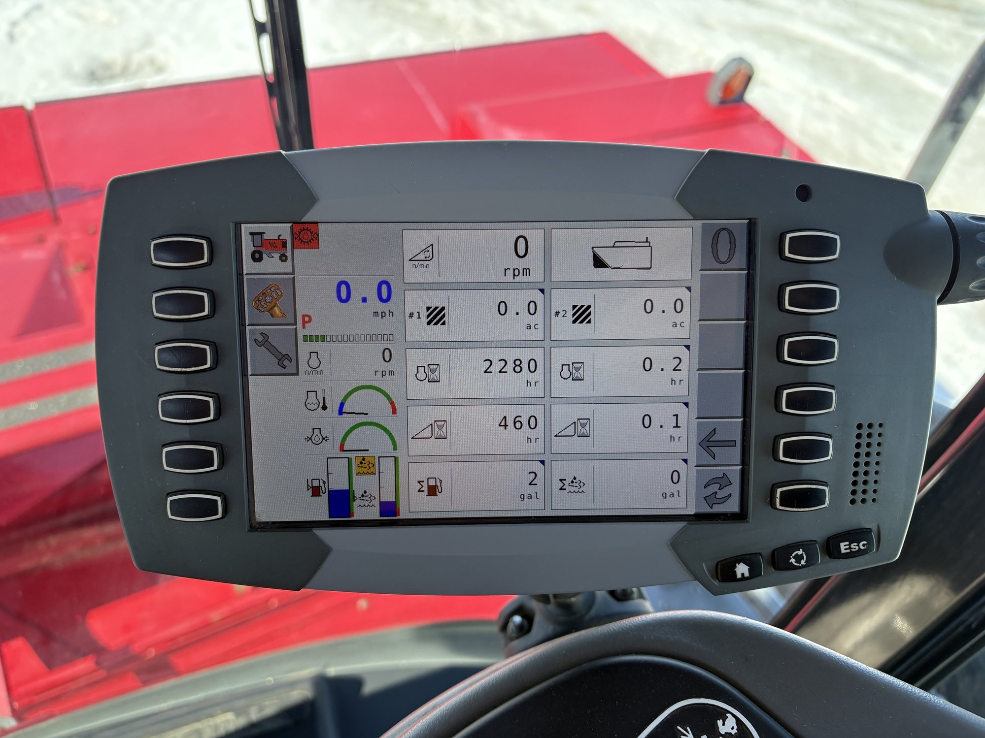2015 Massey Ferguson WR9870 Windrower