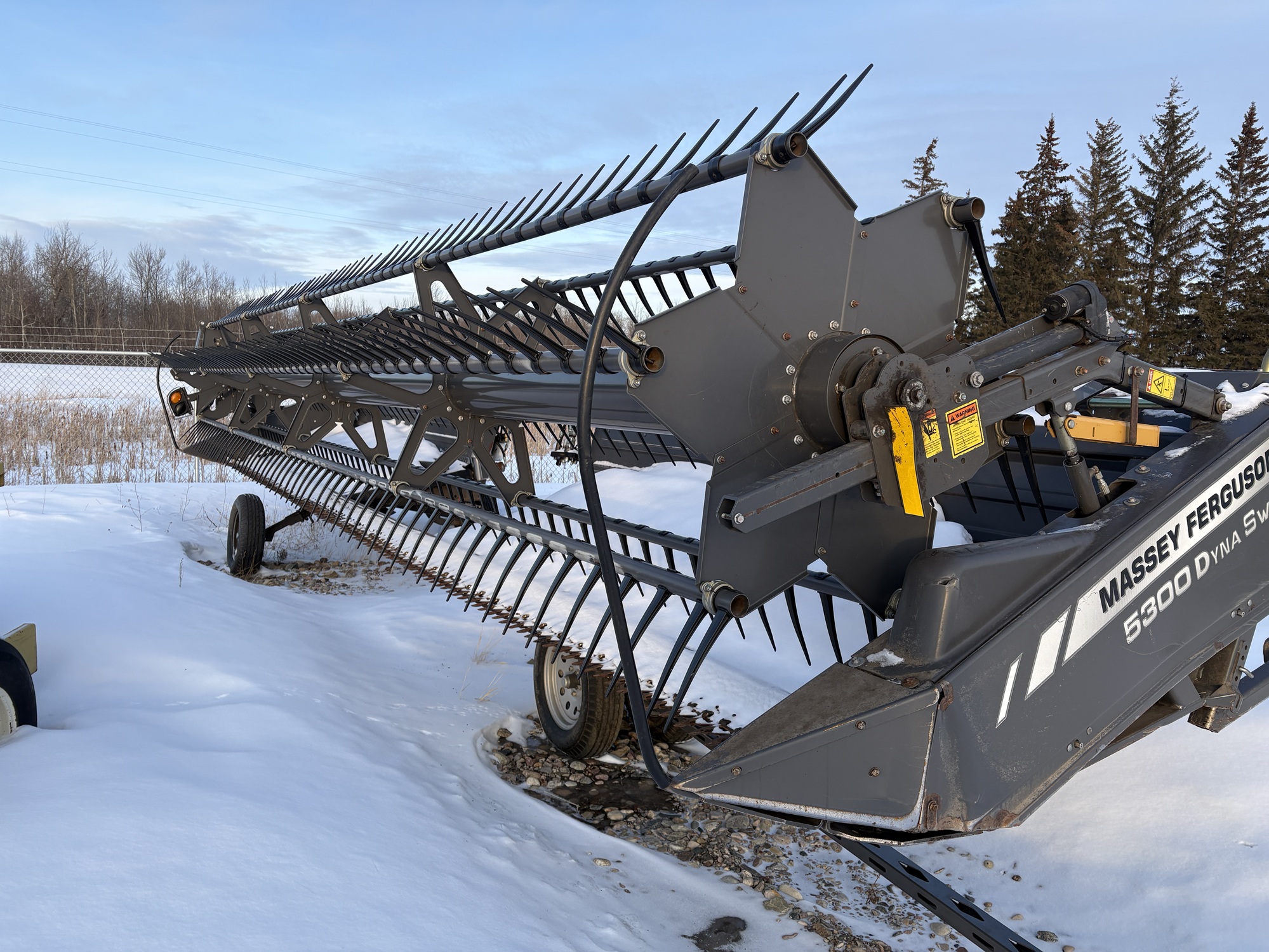 2015 Massey Ferguson WR9870 Windrower