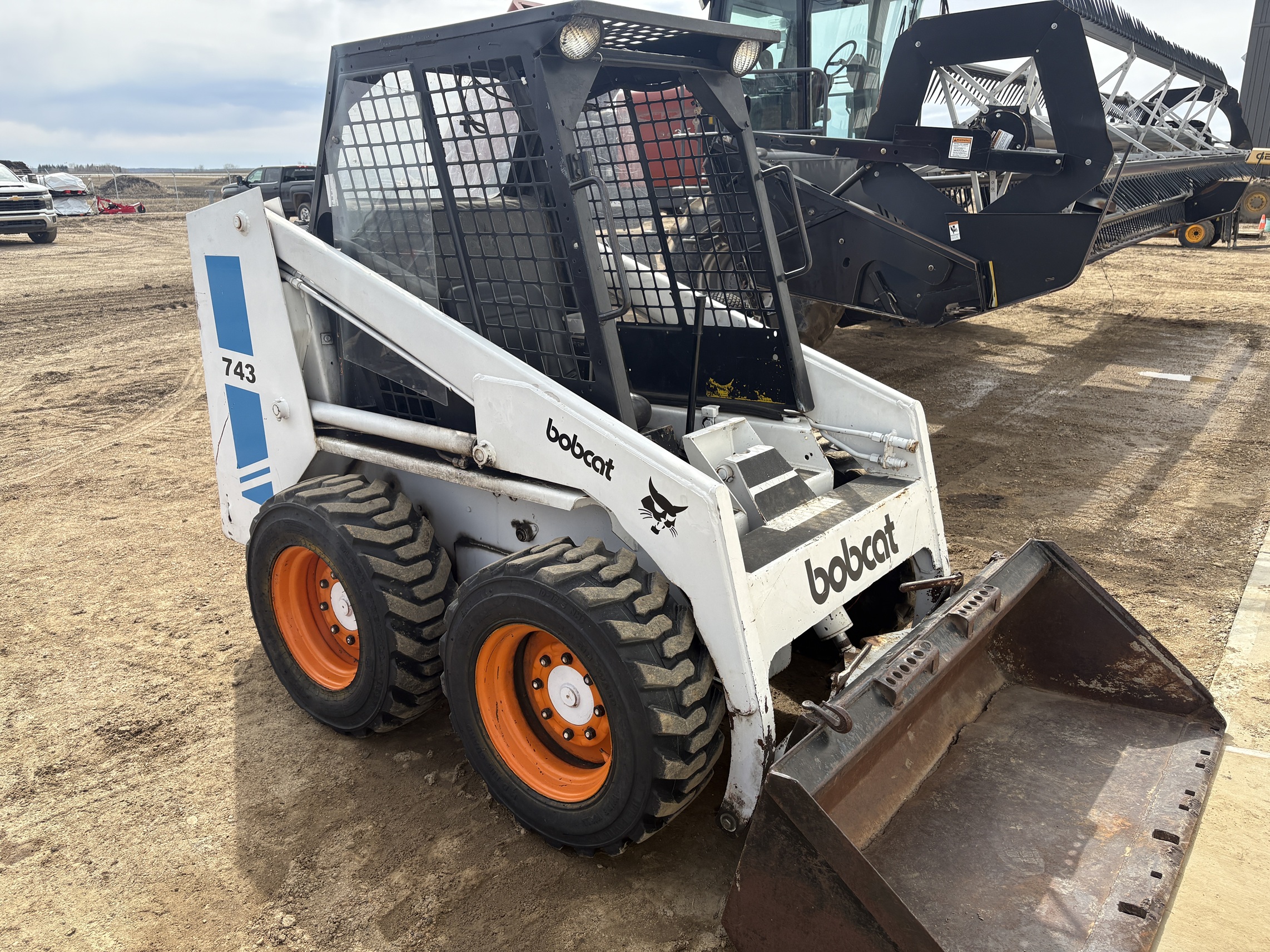 1989 Bobcat 743 Skid Steer Loader