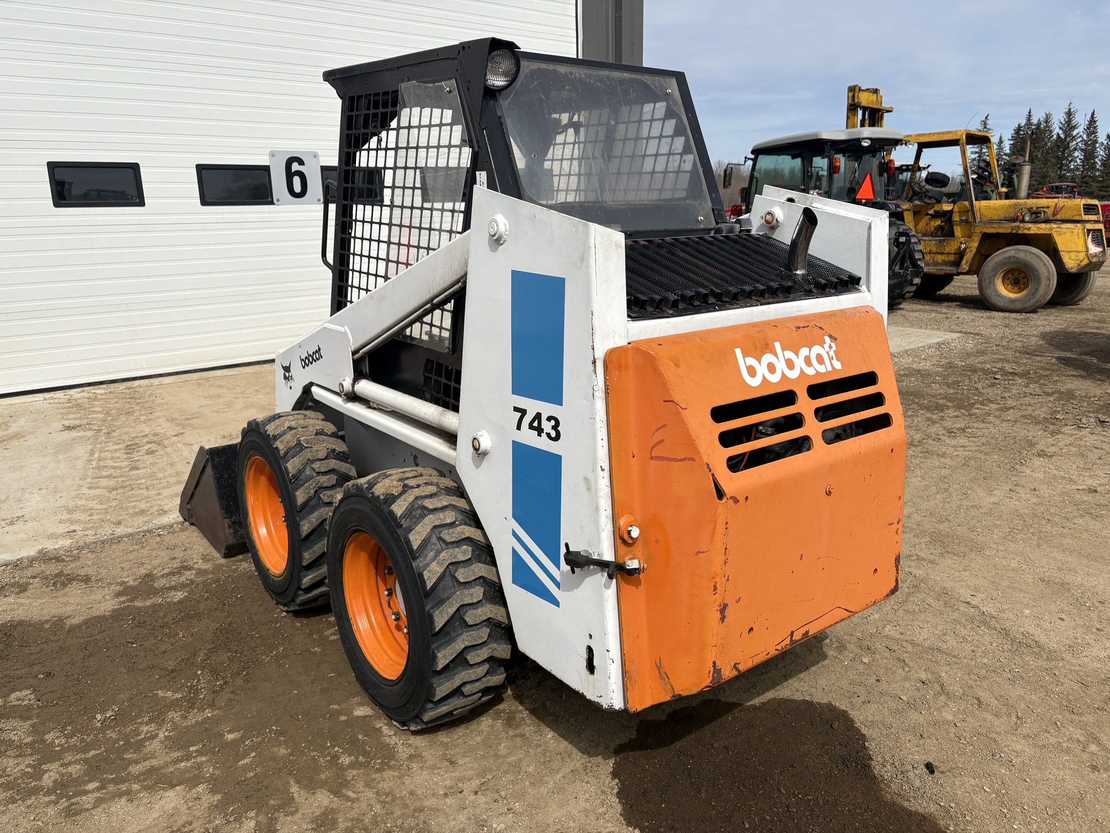 1989 Bobcat 743 Skid Steer Loader
