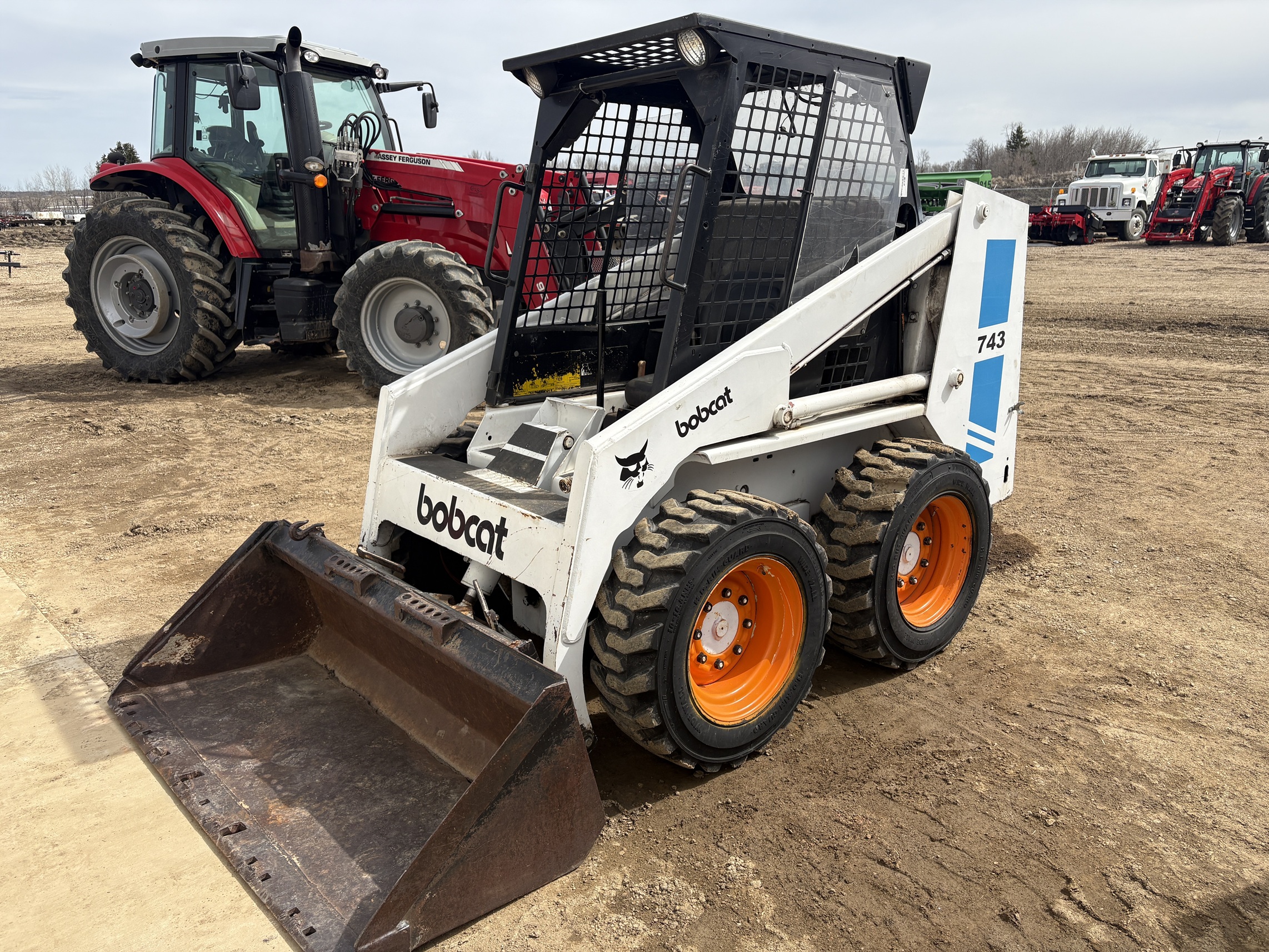 1989 Bobcat 743 Skid Steer Loader