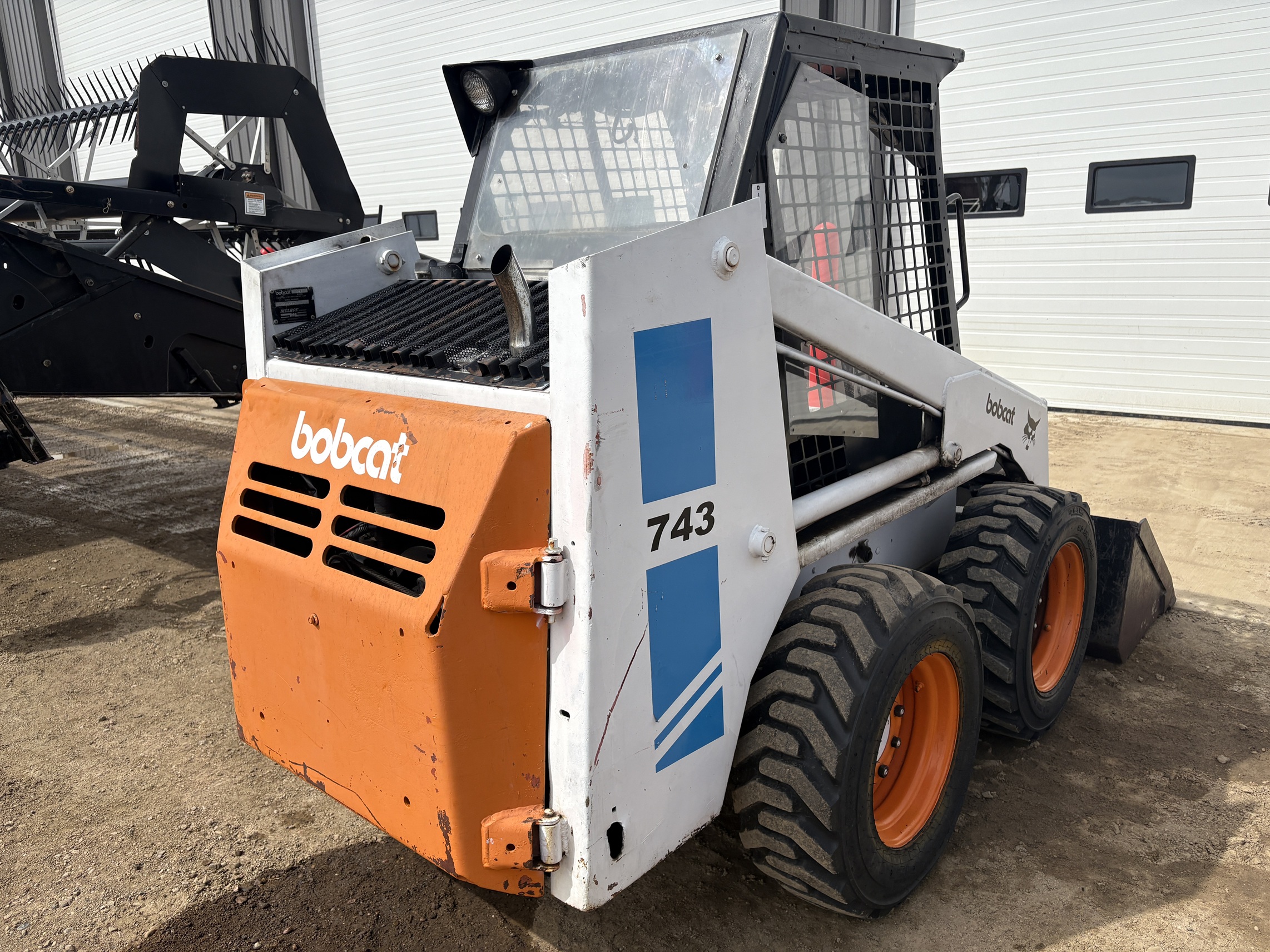 1989 Bobcat 743 Skid Steer Loader