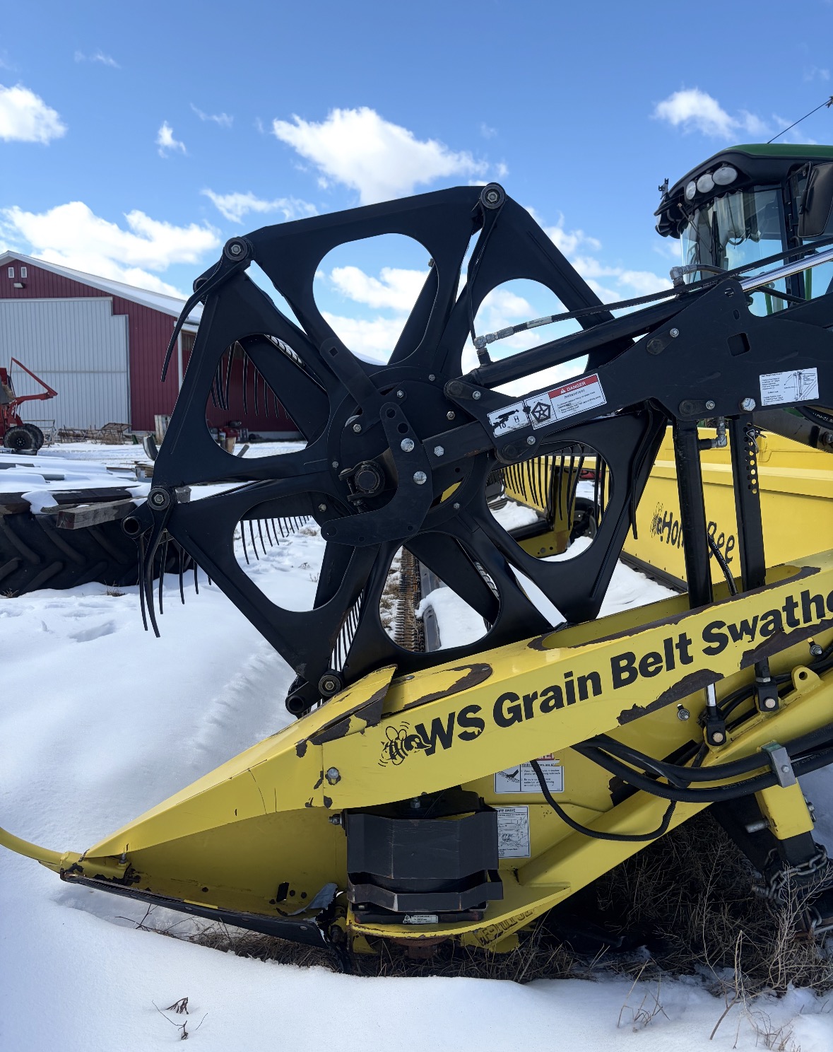 2012 John Deere A400 Windrower