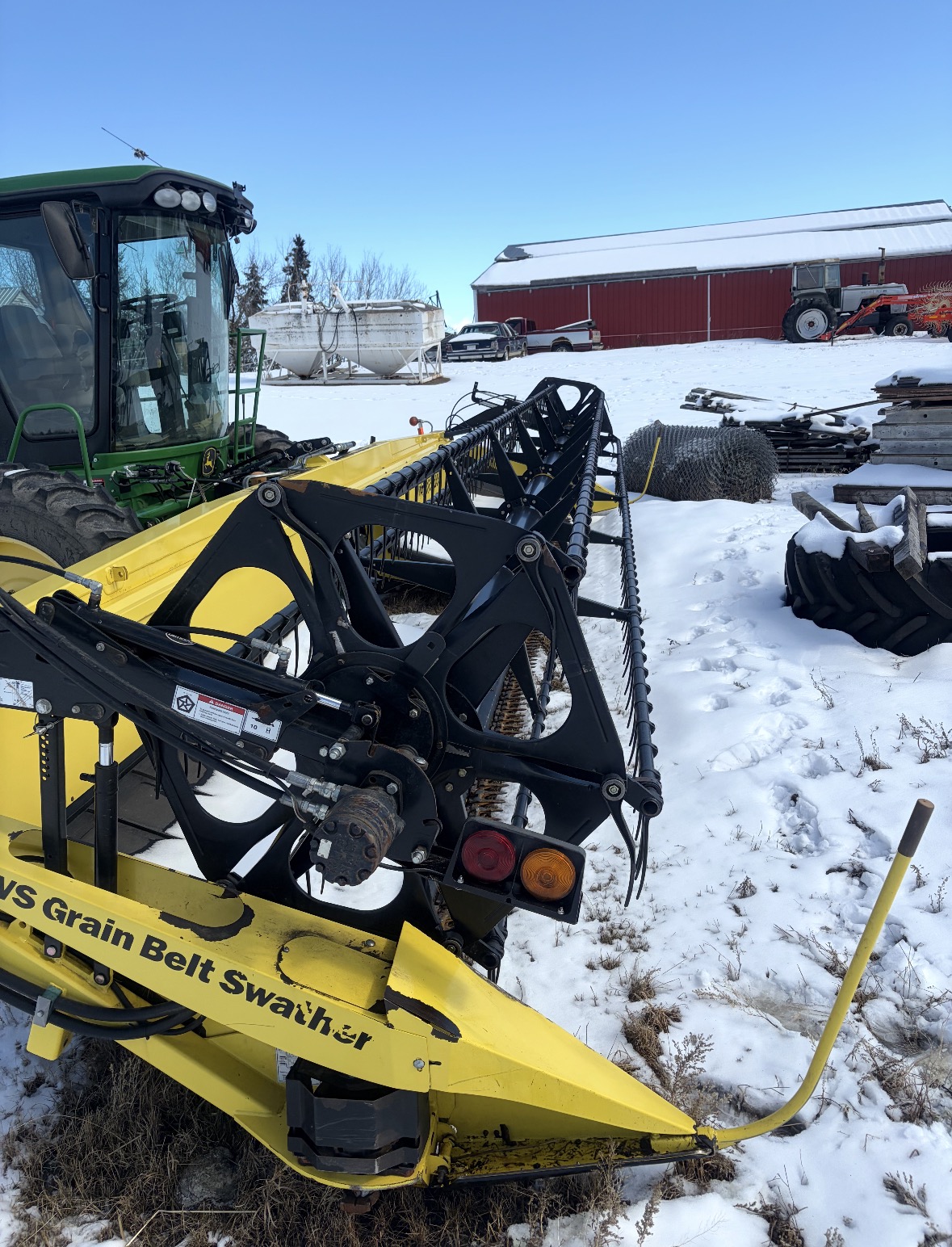2012 John Deere A400 Windrower