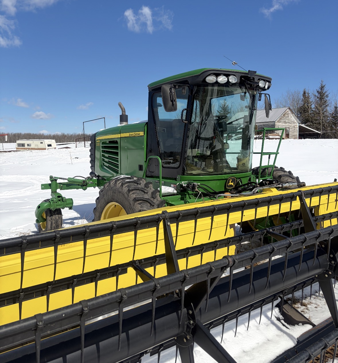 2012 John Deere A400 Windrower