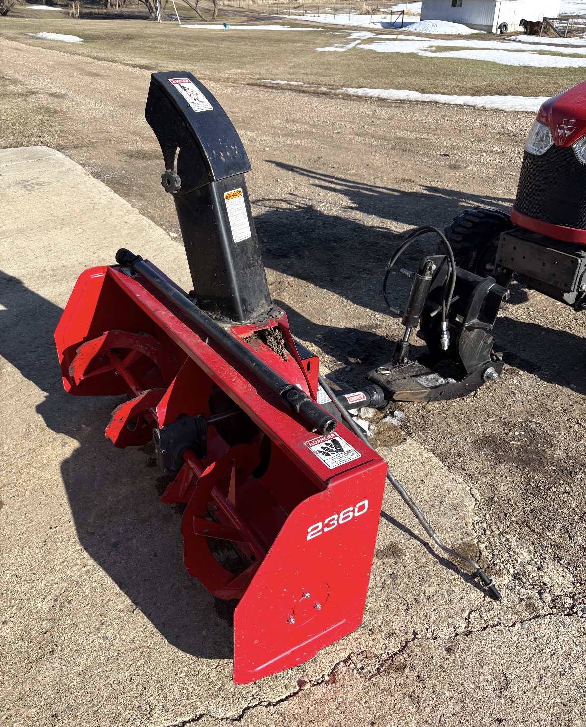 2021 Massey Ferguson GC1723E Tractor