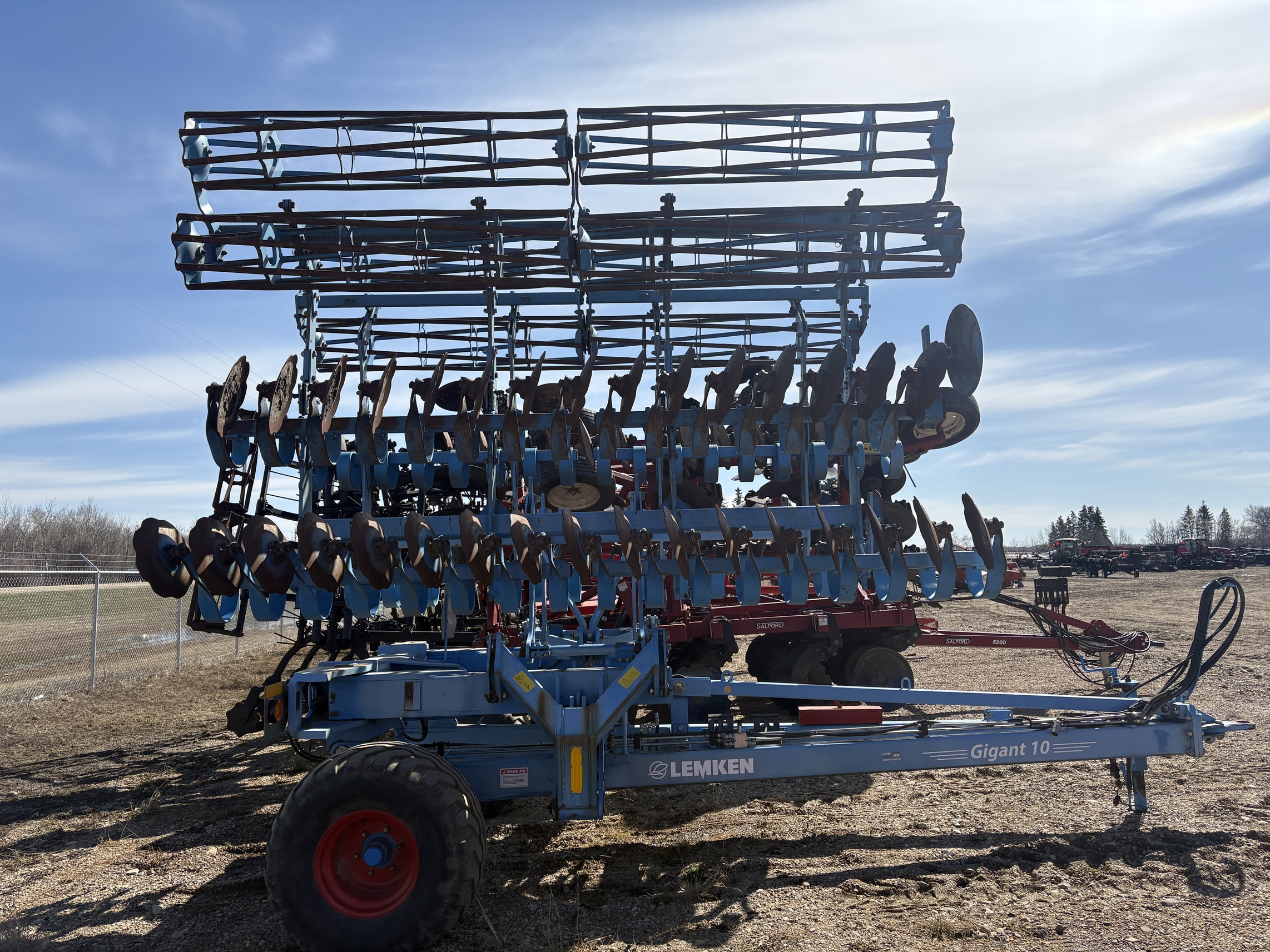2014 LEMKEN Gigant 10 Vertical Tillage