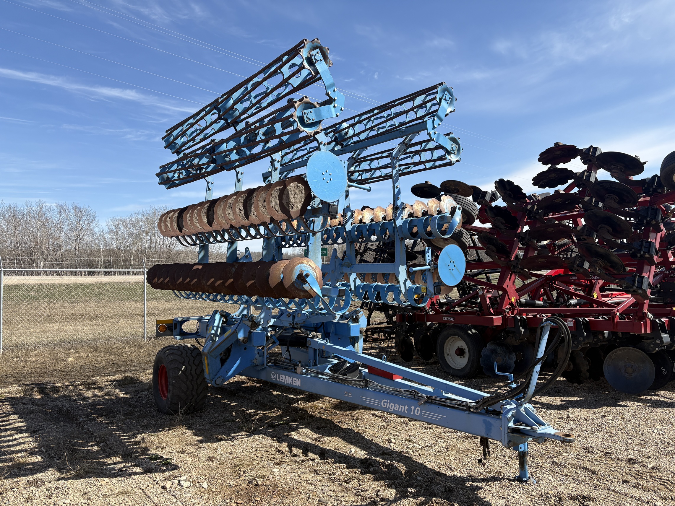 2014 LEMKEN Gigant 10 Vertical Tillage