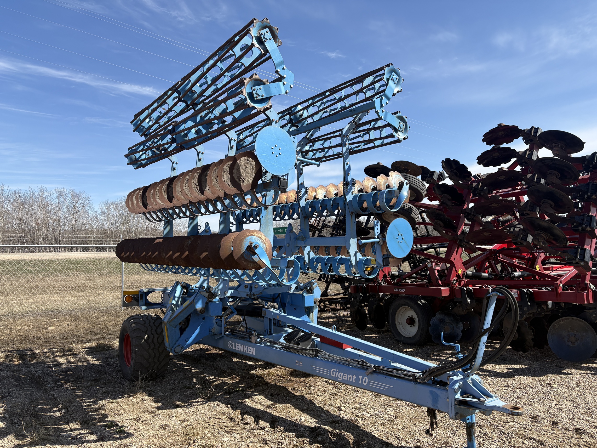 2014 LEMKEN Gigant 10 Vertical Tillage