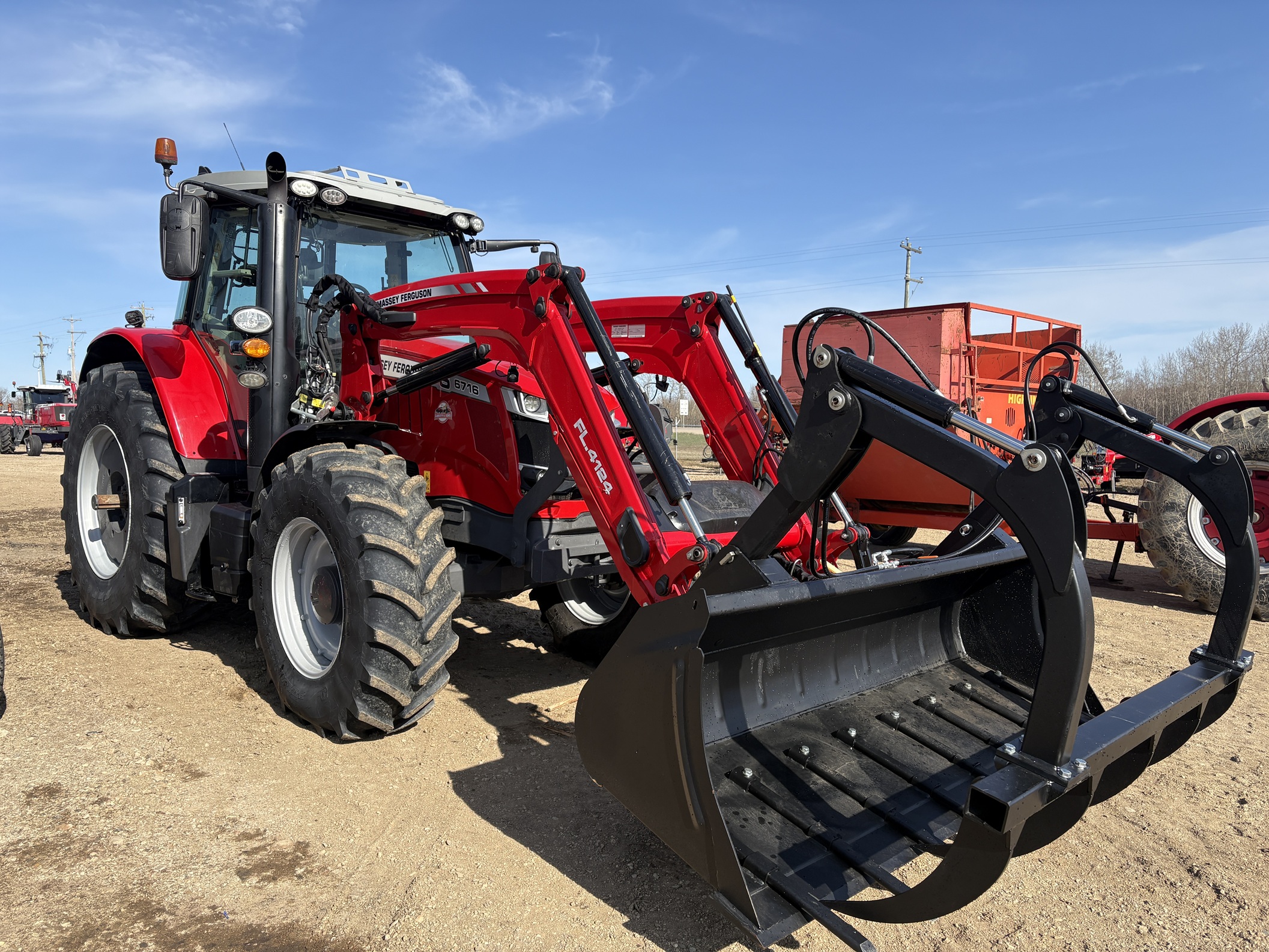 2022 Massey Ferguson 6716S Deluxe Tractor