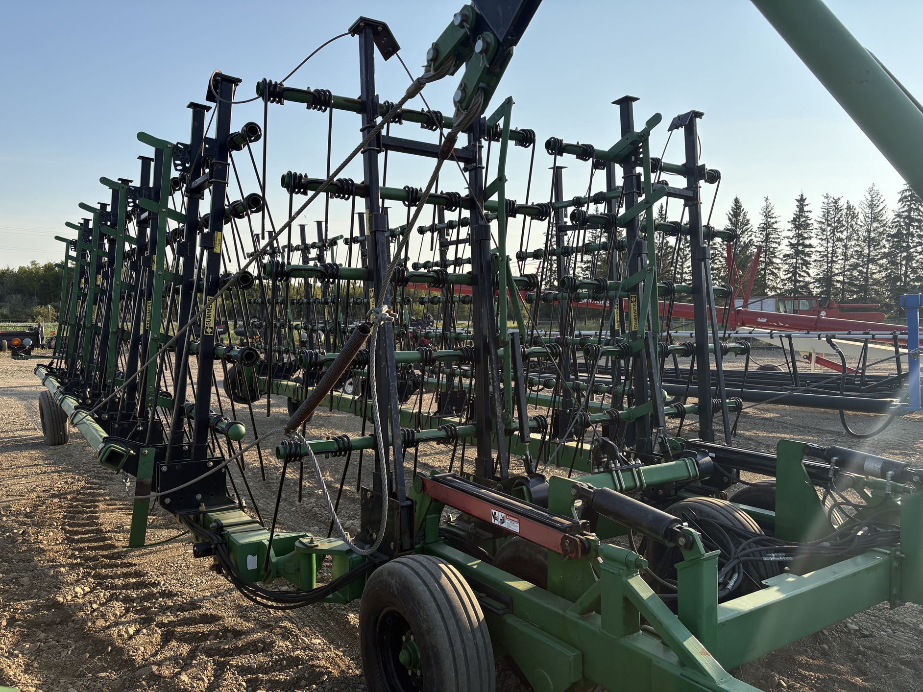2012 Summers SUPERHARROW 72 Harrow Heavy