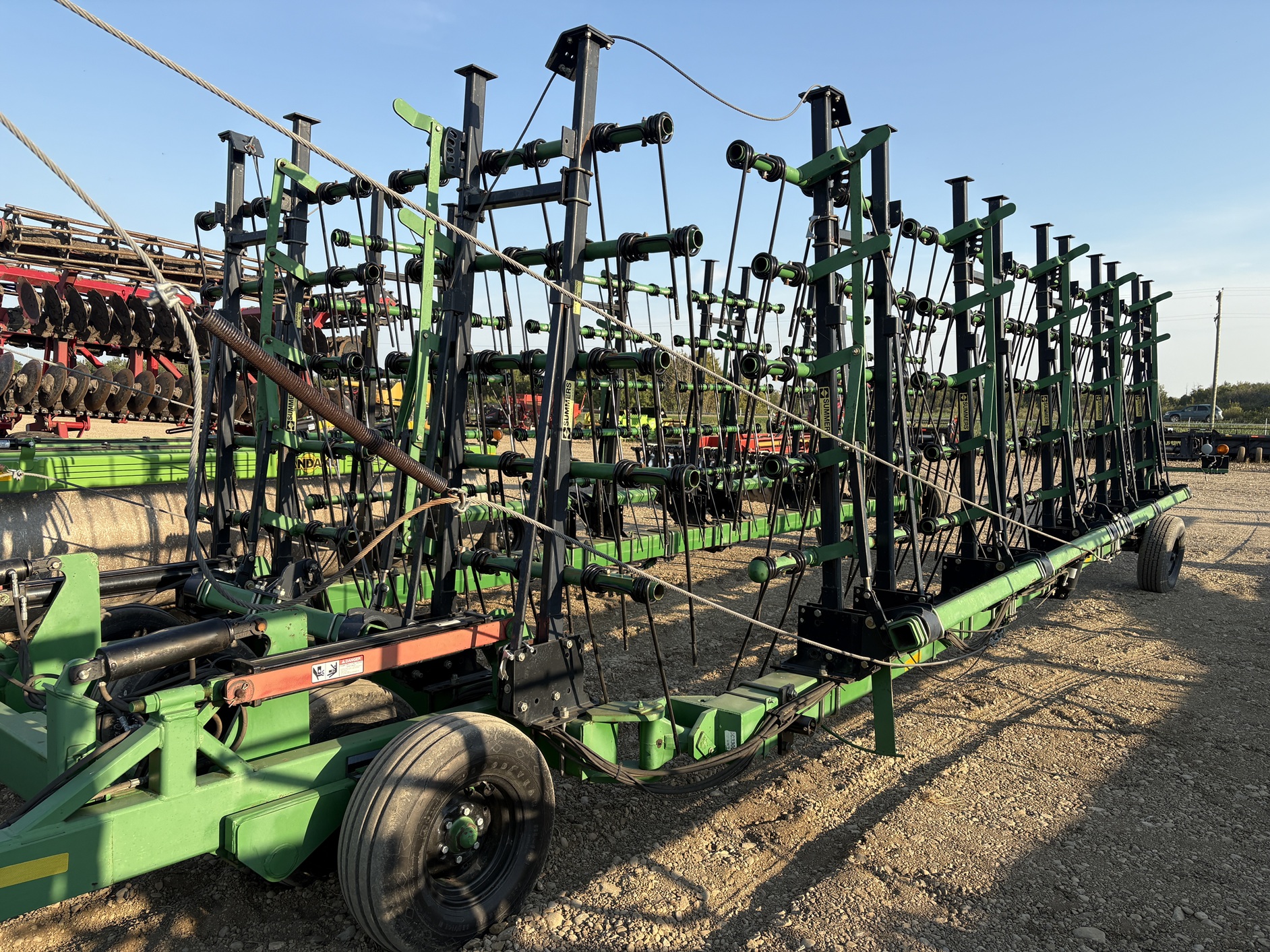 2012 Summers SUPERHARROW 72 Harrow Heavy