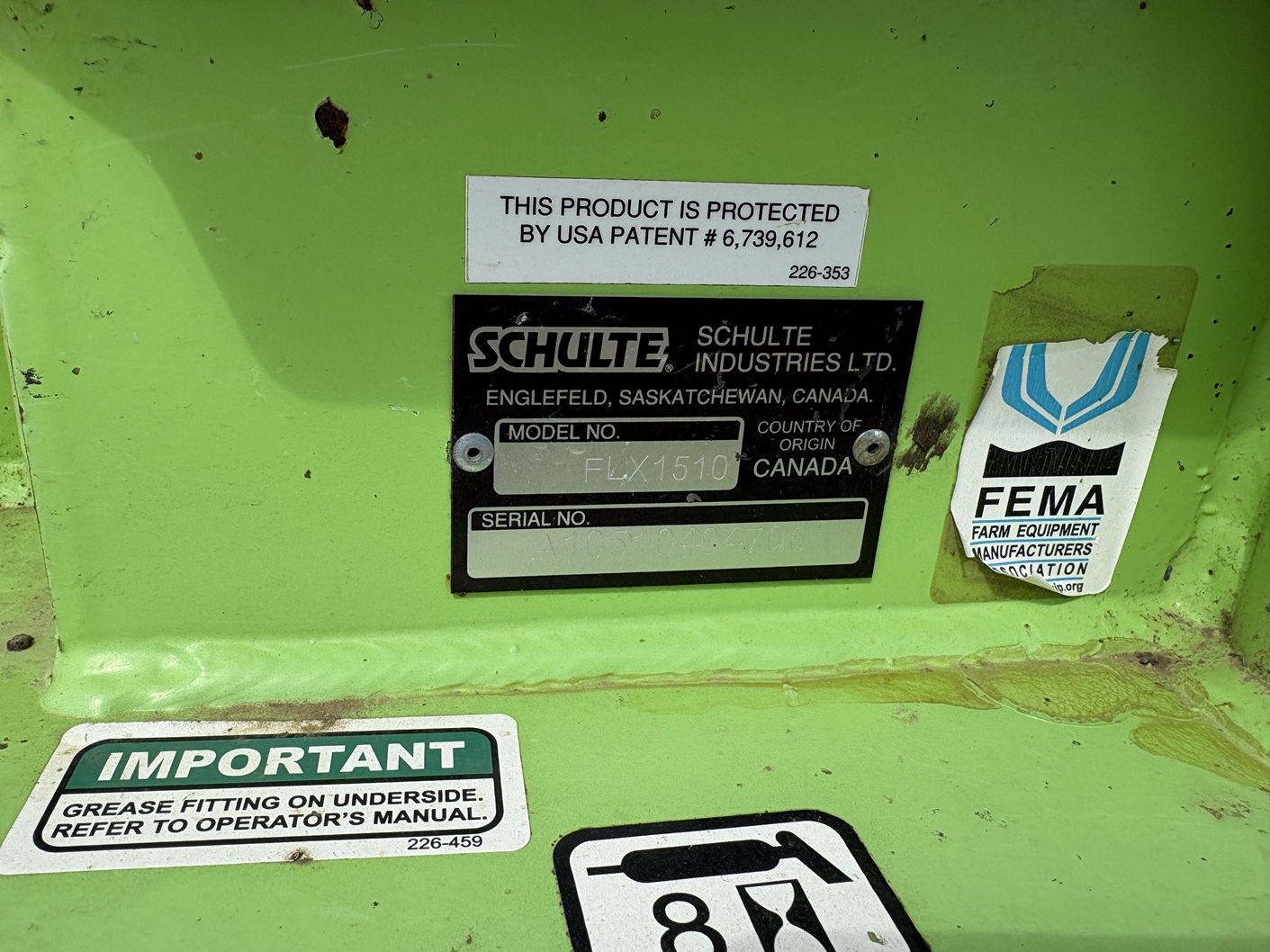 2019 Schulte FLX1510 Mower/All-Flex