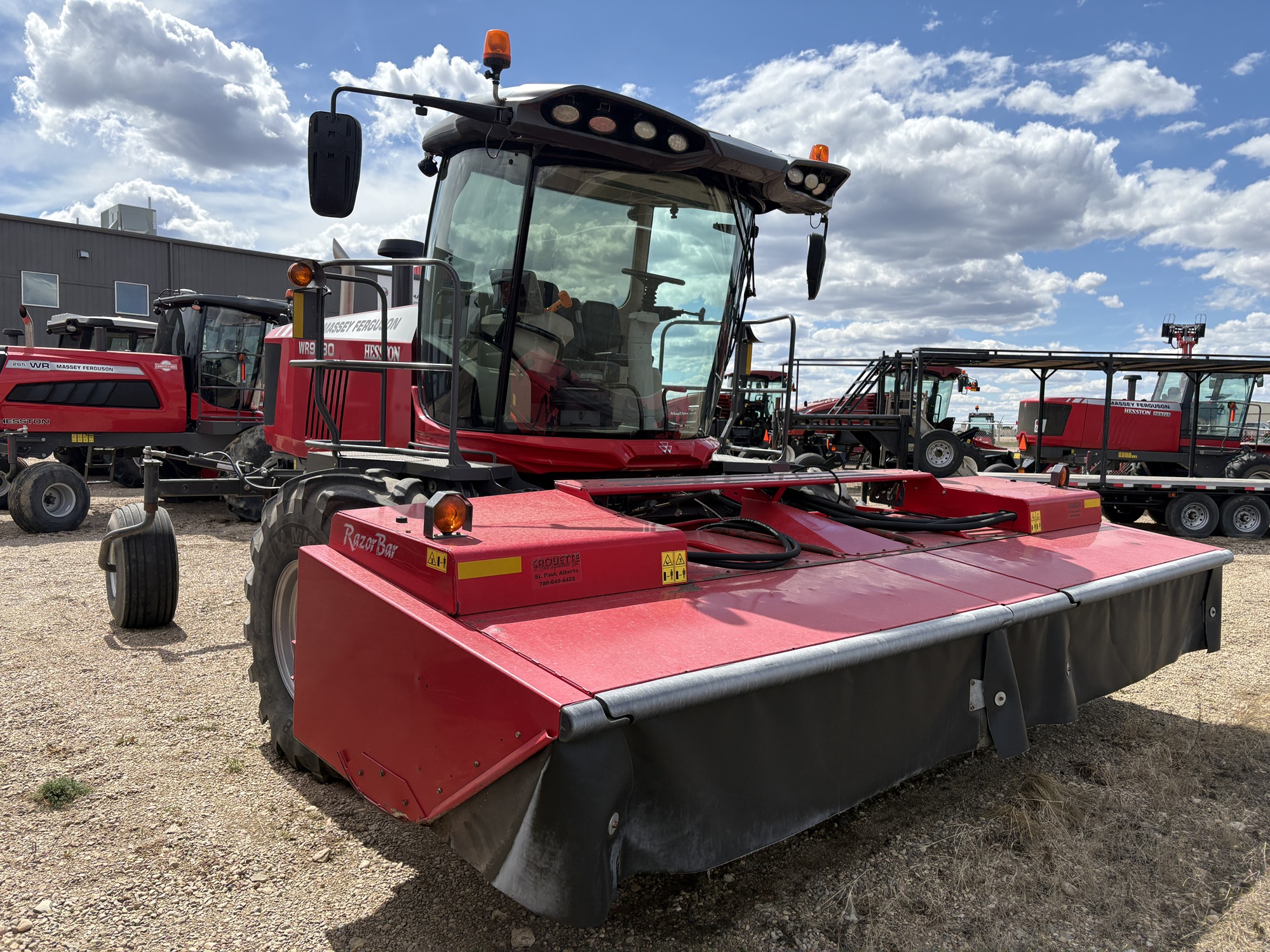 2020 Massey Ferguson WR9980 Windrower