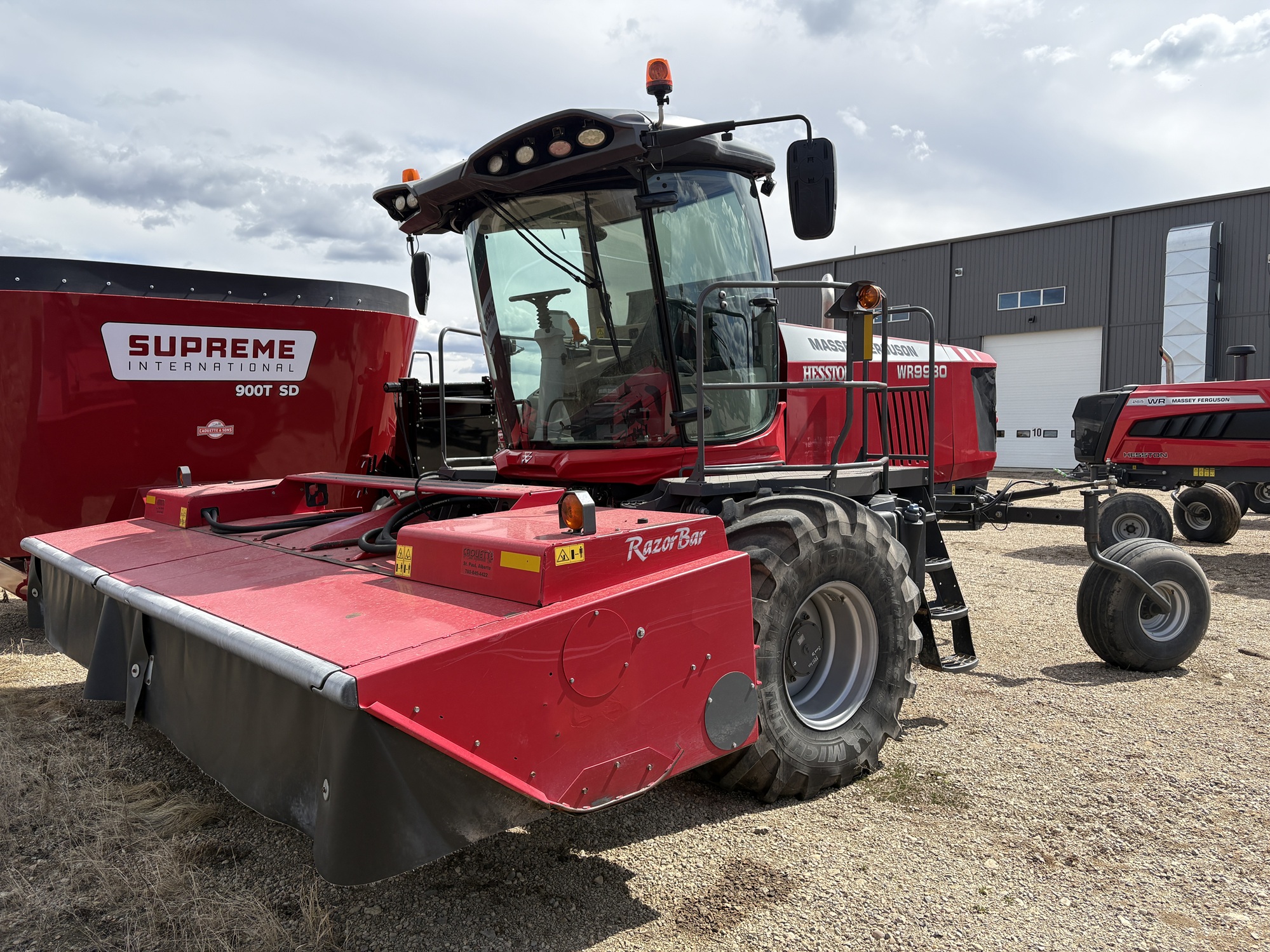 2020 Massey Ferguson WR9980 Windrower