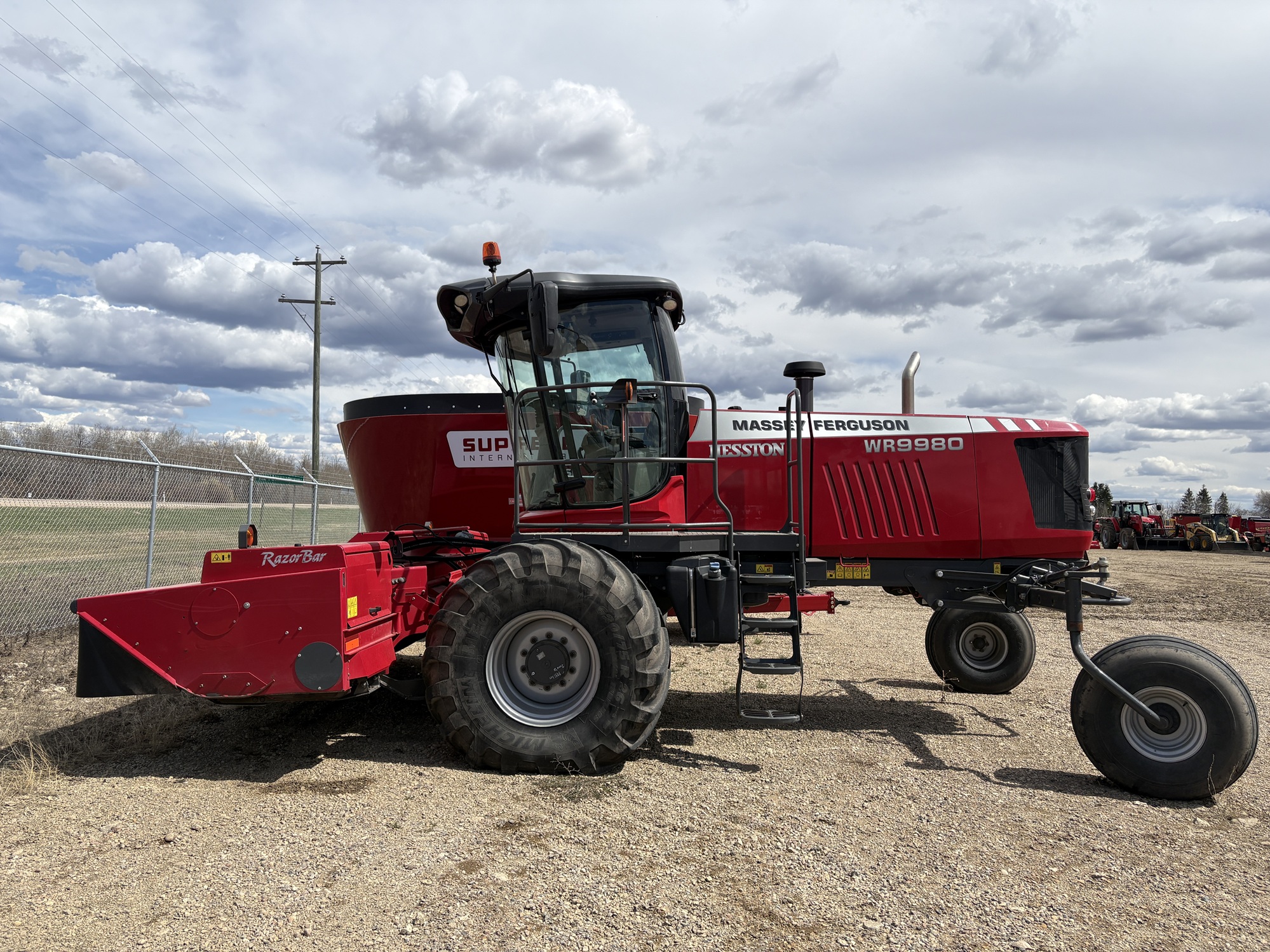 2020 Massey Ferguson WR9980 Windrower