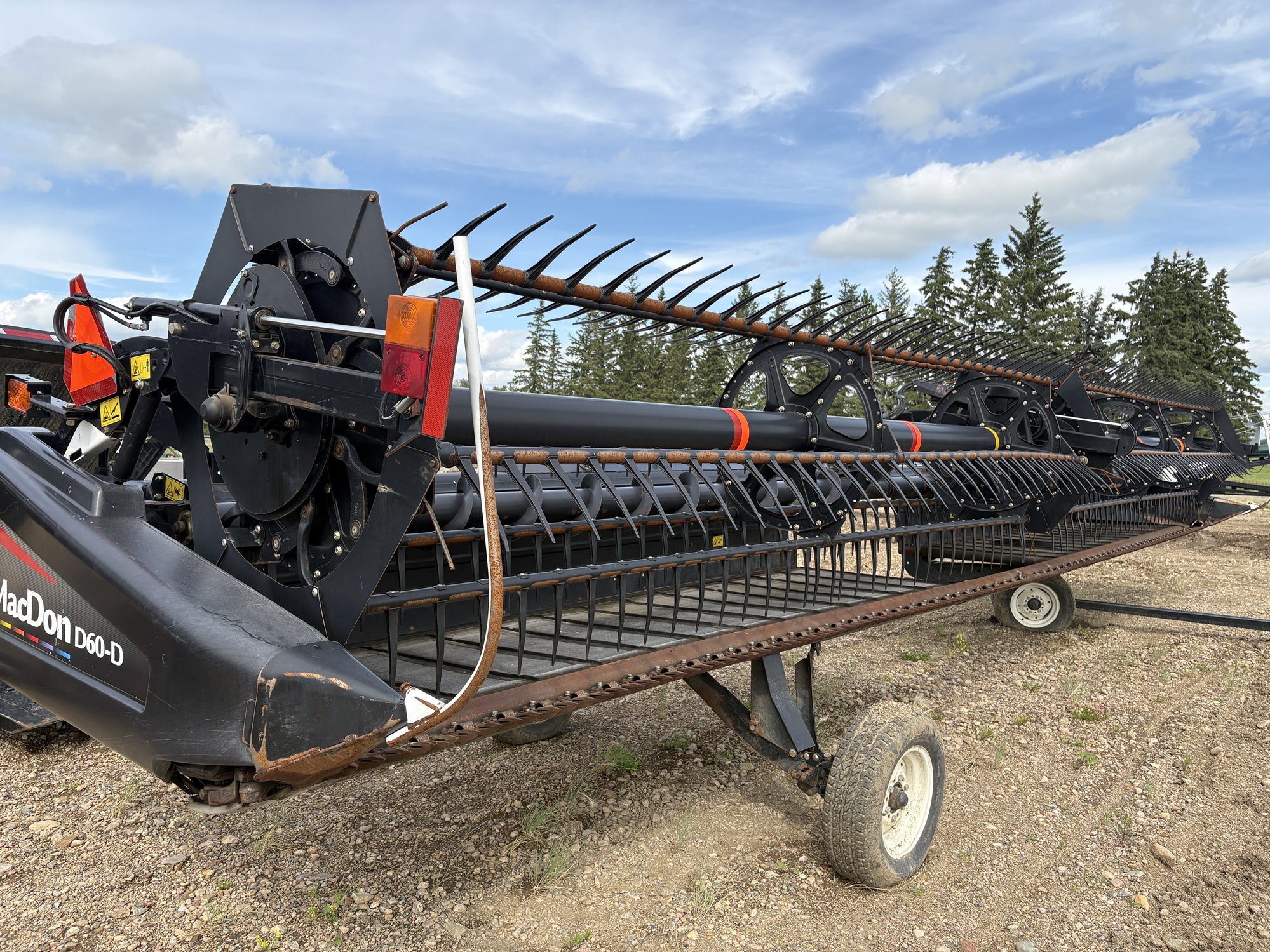 2012 MacDon D60-35 Header Draper
