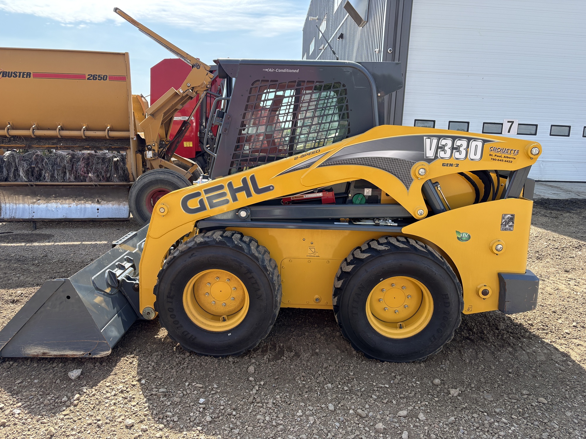 2014 Gehl V330 Skid Steer Loader