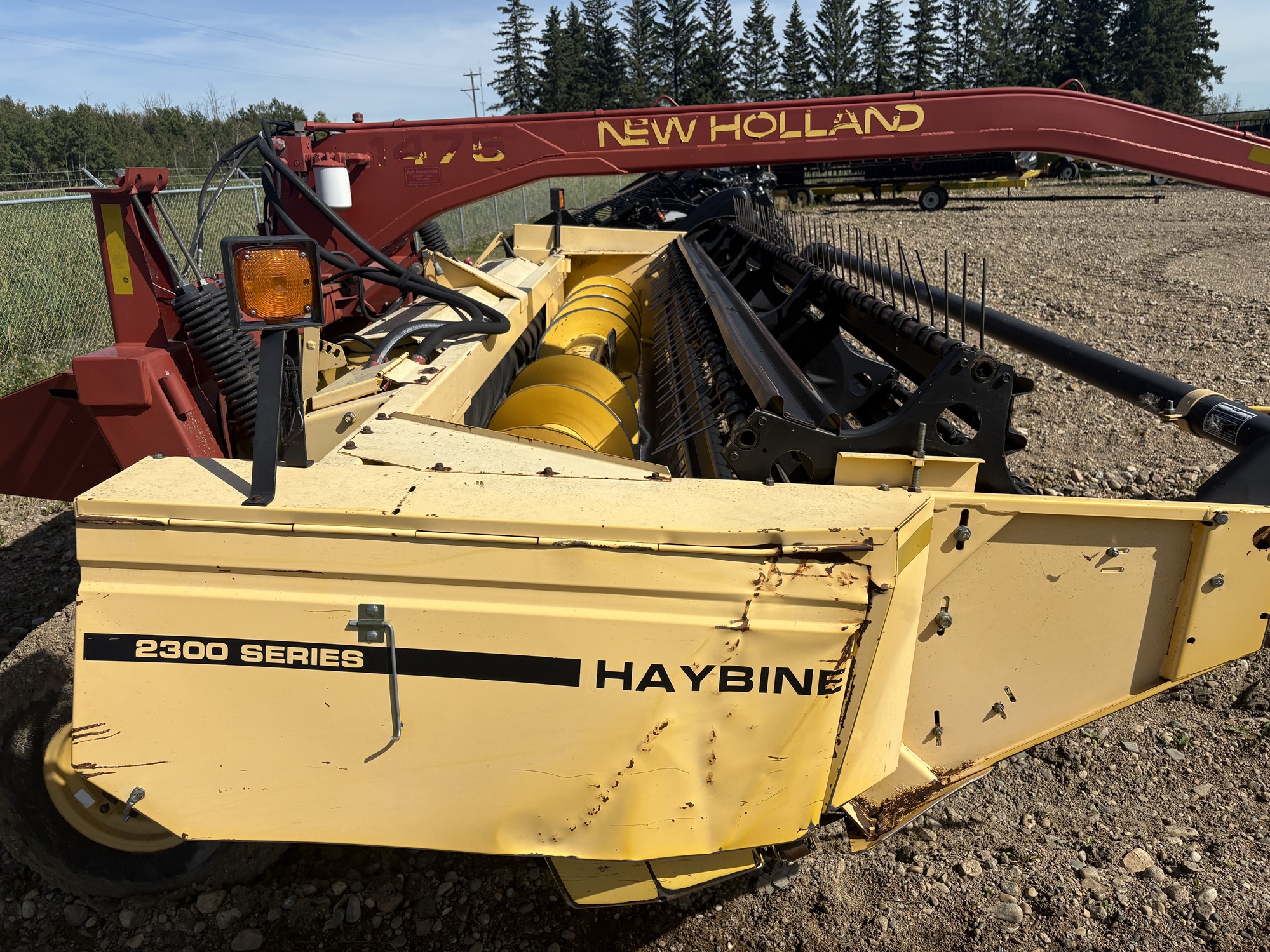 2001 New Holland 1475 Mower Conditioner