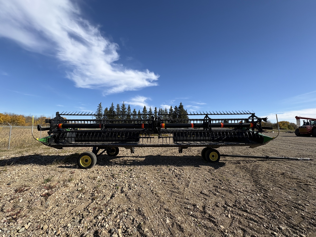 2014 John Deere 430D Windrower Draper Header