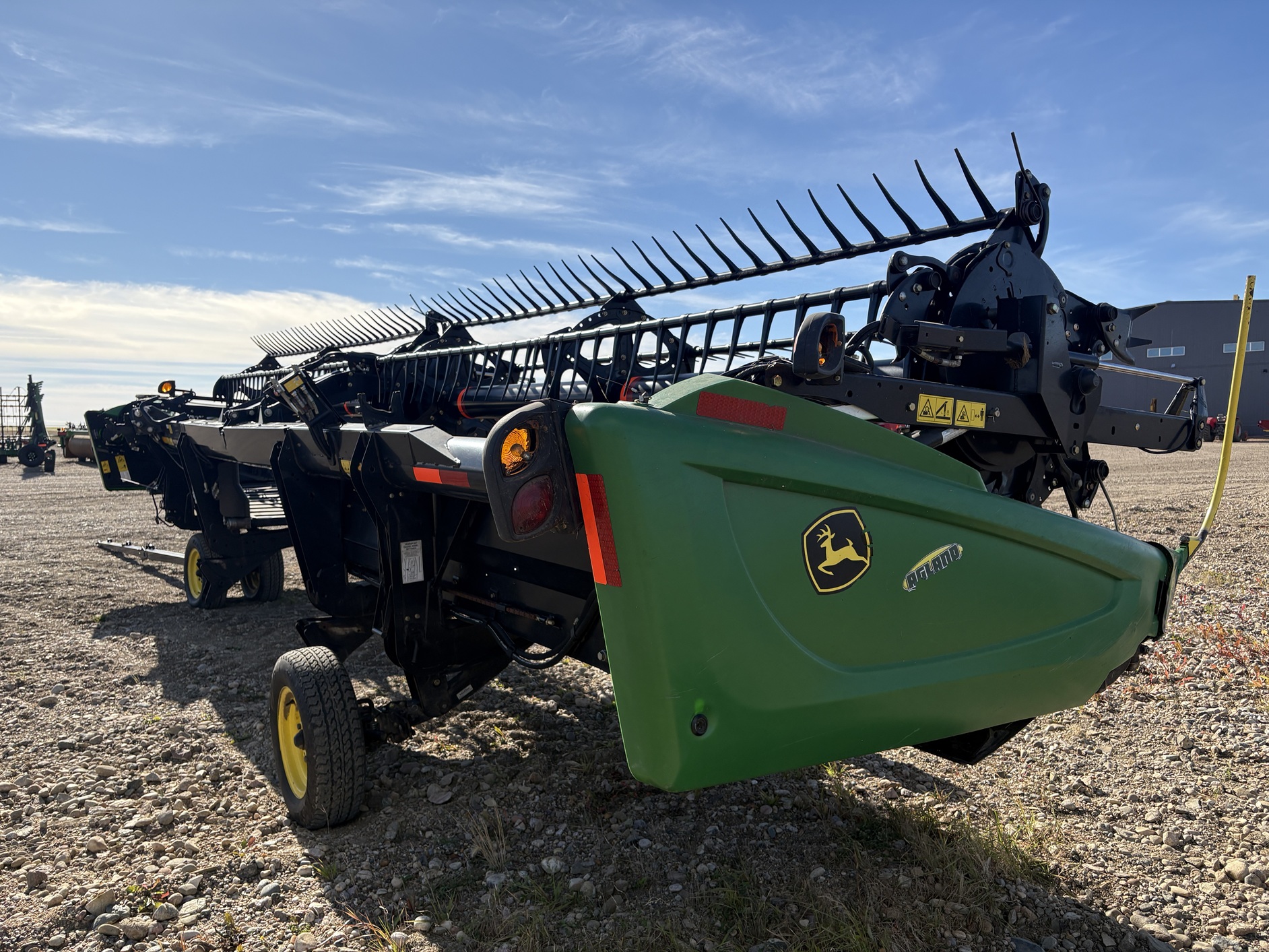 2014 John Deere 430D Windrower Draper Header