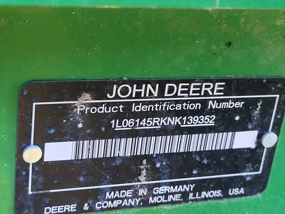 2022 John Deere 6145R Tractor