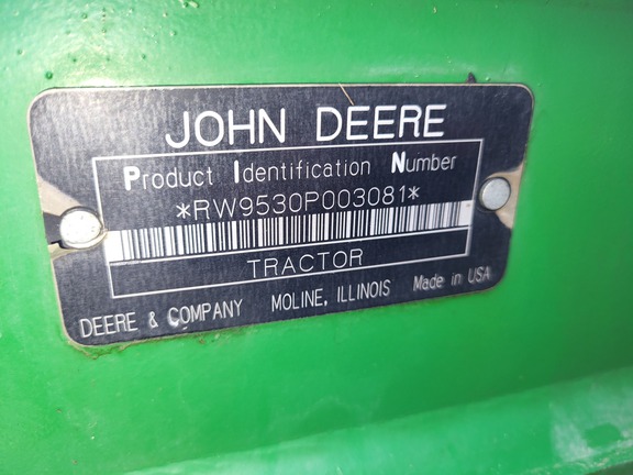 2008 John Deere 9530 Tractor 4WD