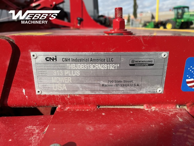 2024 New Holland DISCBINE 313R Mower Conditioner