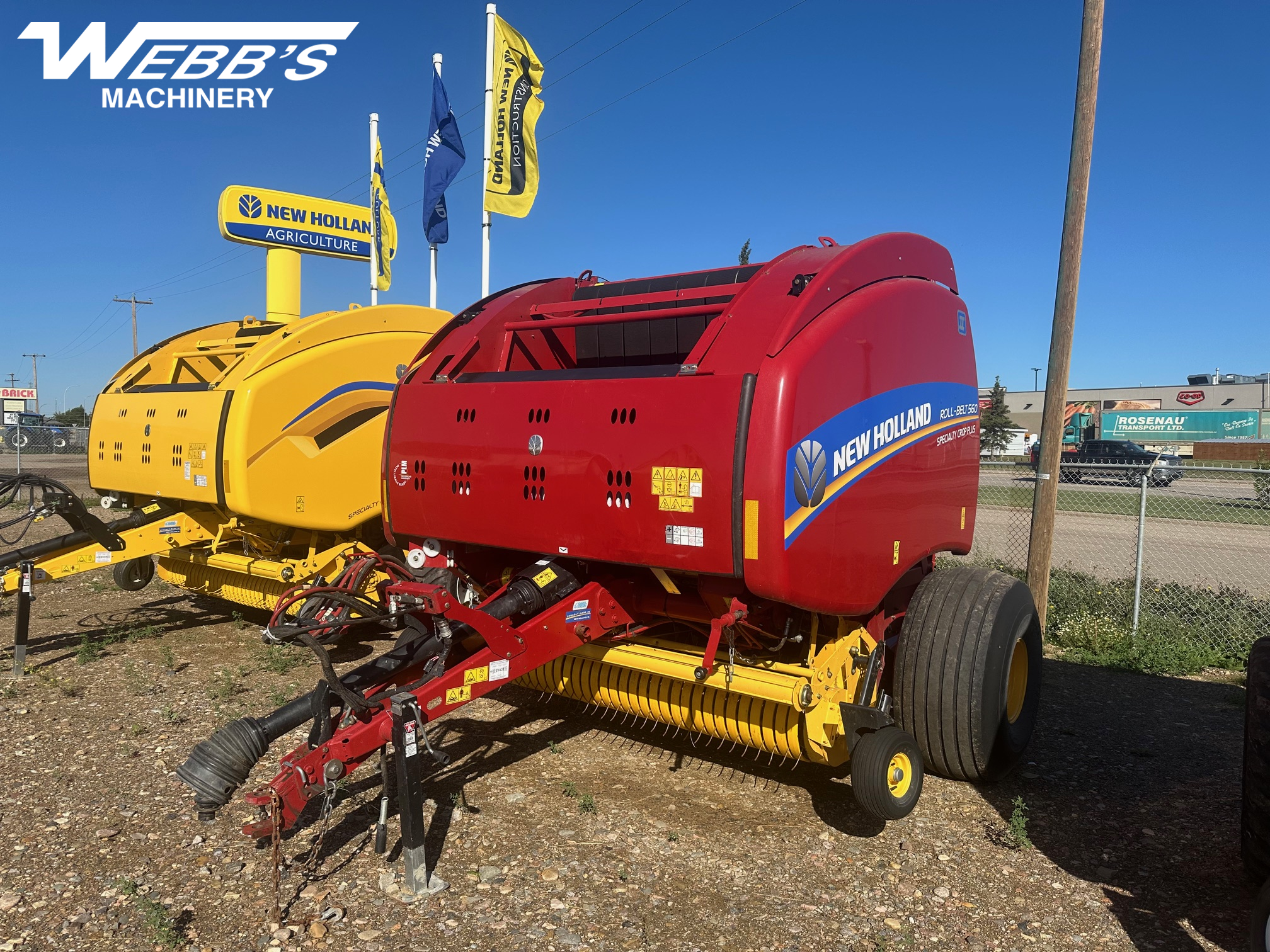 2021 New Holland Rollbelt 560 Baler/Round