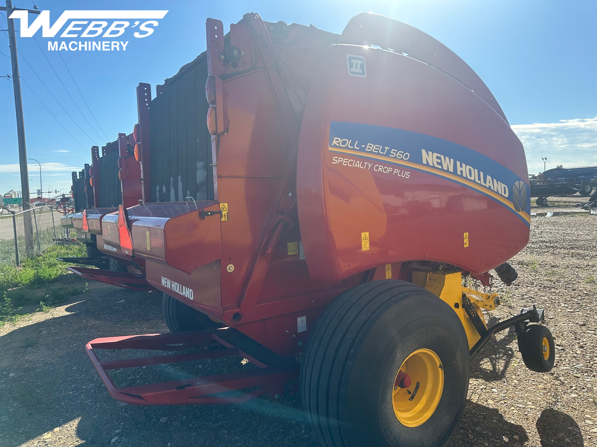 2021 New Holland Rollbelt 560 Baler/Round