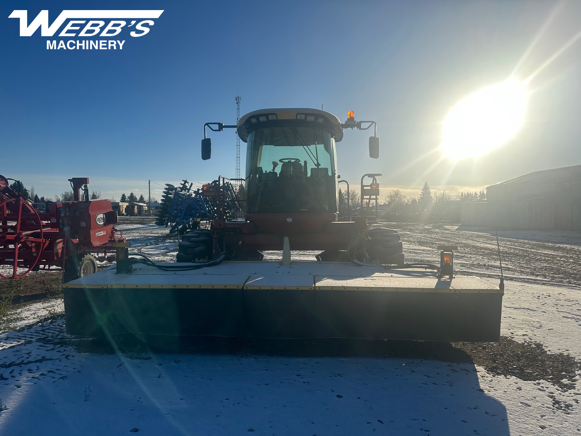 2011 New Holland H8060 Windrower