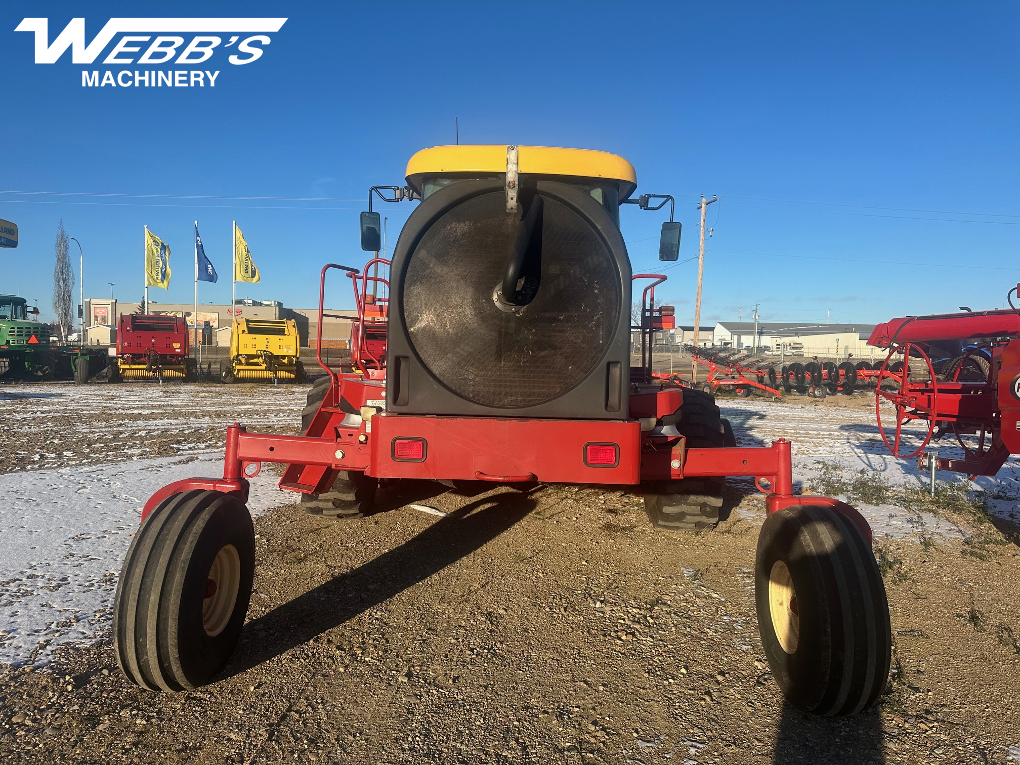 2011 New Holland H8060 Windrower