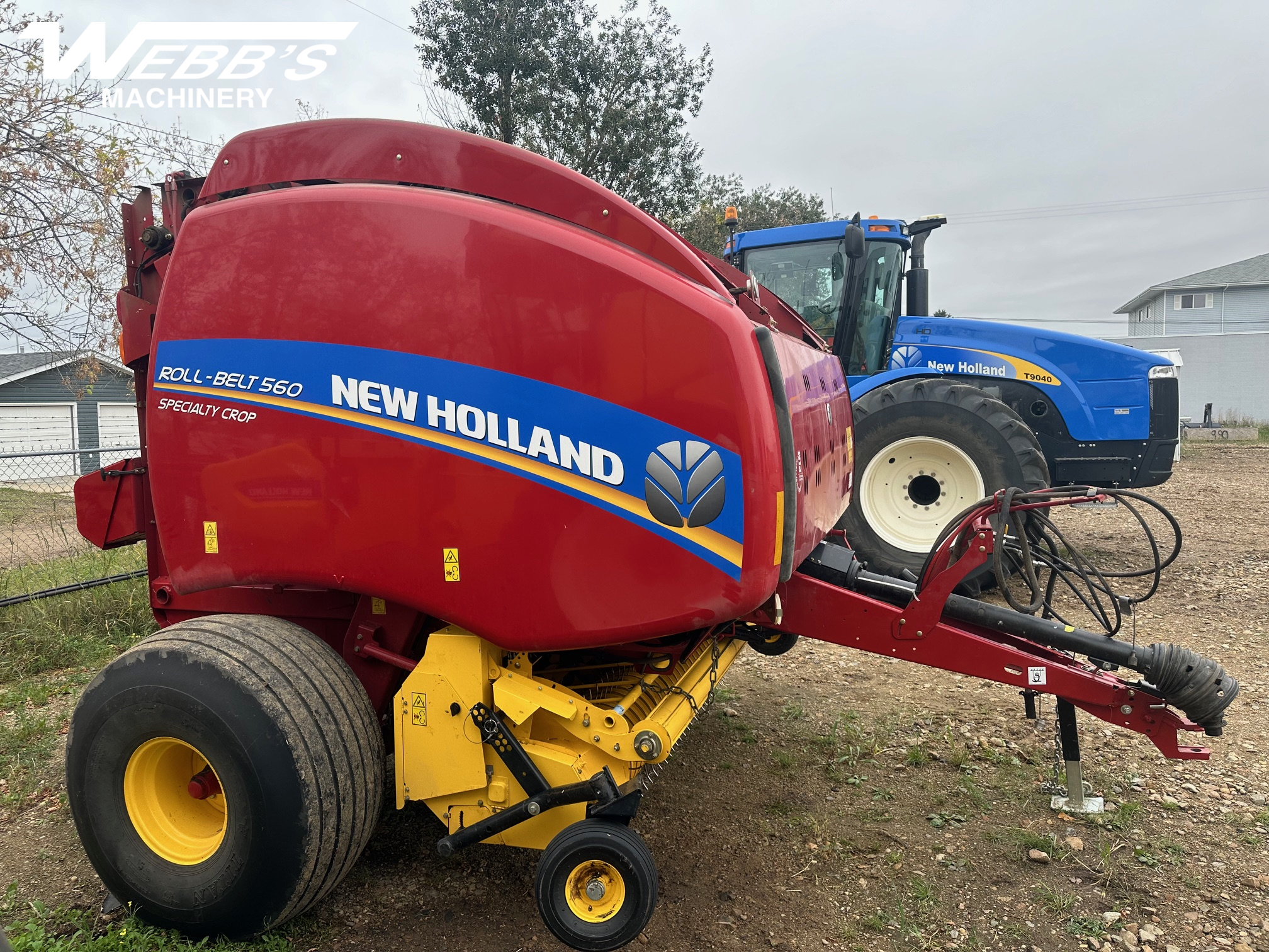 2019 New Holland Rollbelt 560 Baler/Round