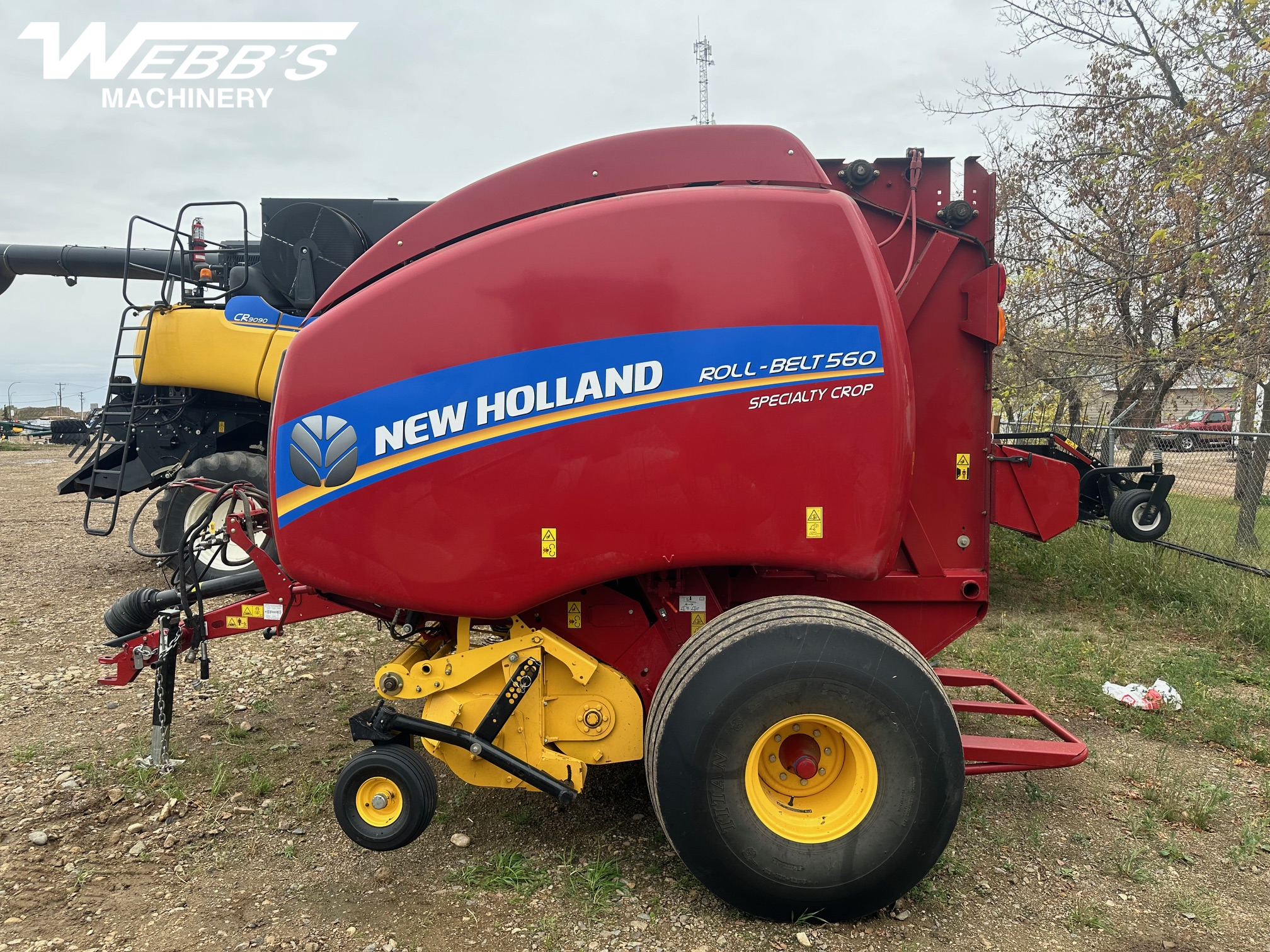 2019 New Holland Rollbelt 560 Baler/Round